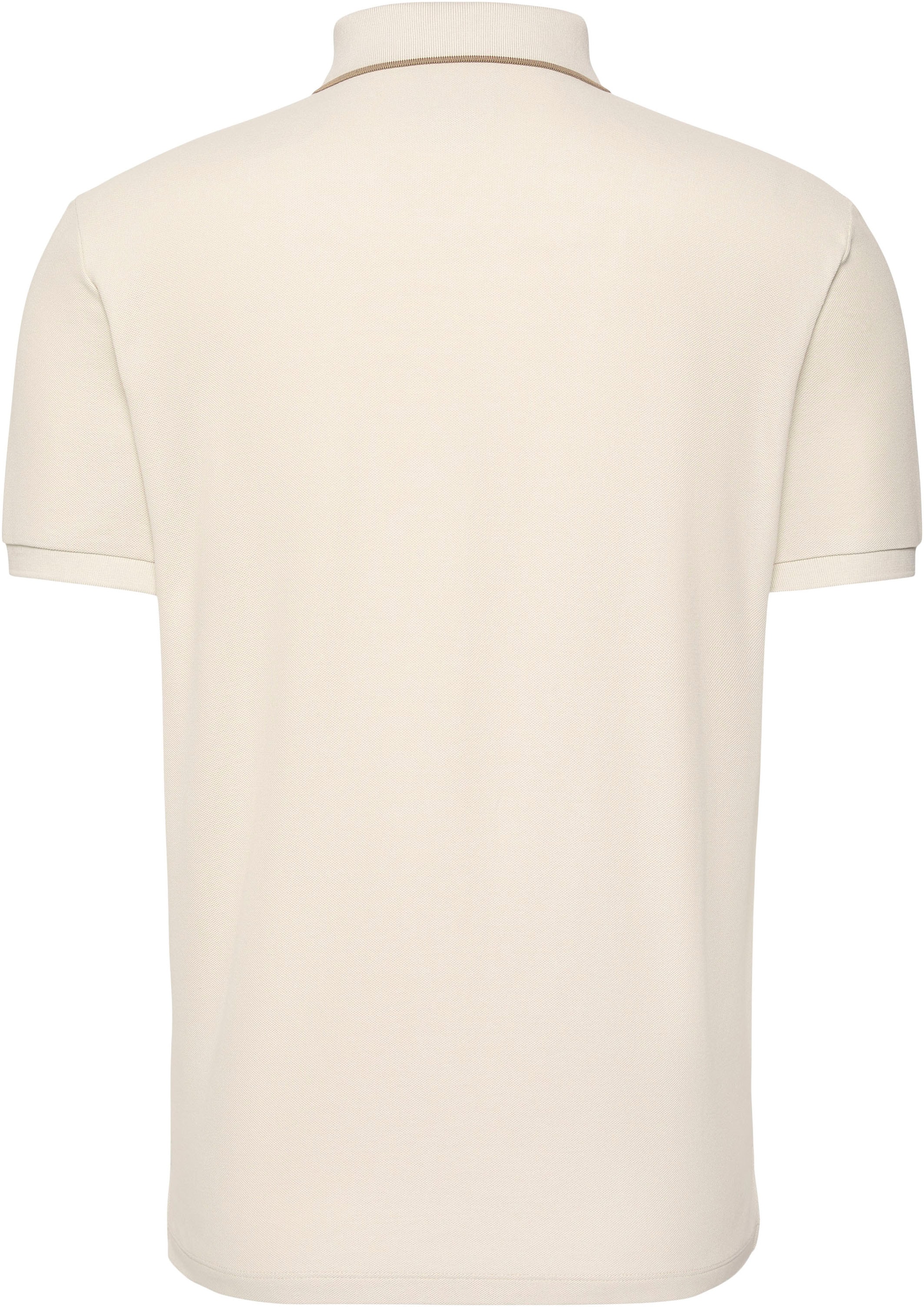 Calvin Klein Poloshirt »SS RFND PQ TPPD CLSS« Mit Rundhalsausschnitt