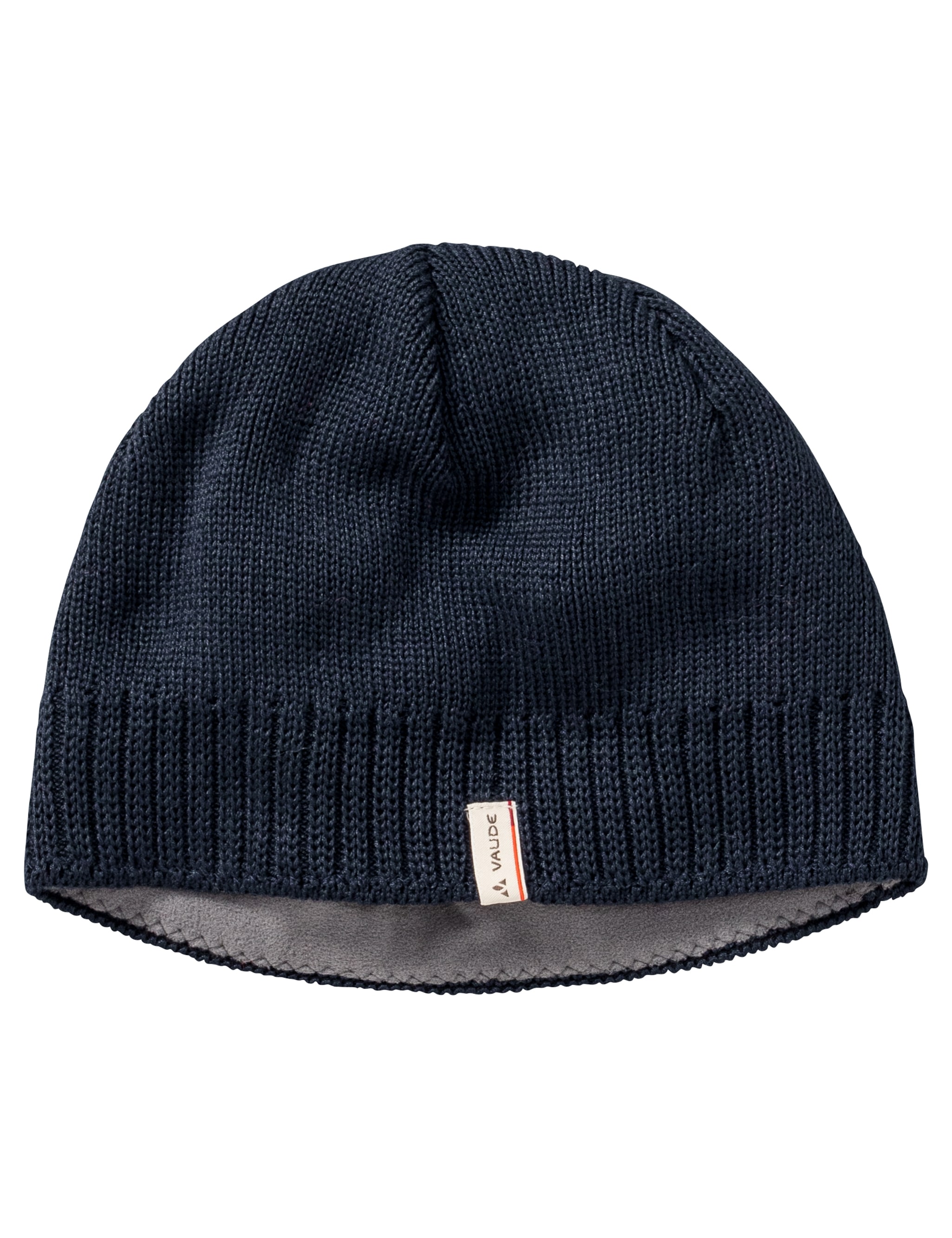 VAUDE Bonnet »Edo Beanie III« Fabriqué en Allemagne, aspect tricot côtelé