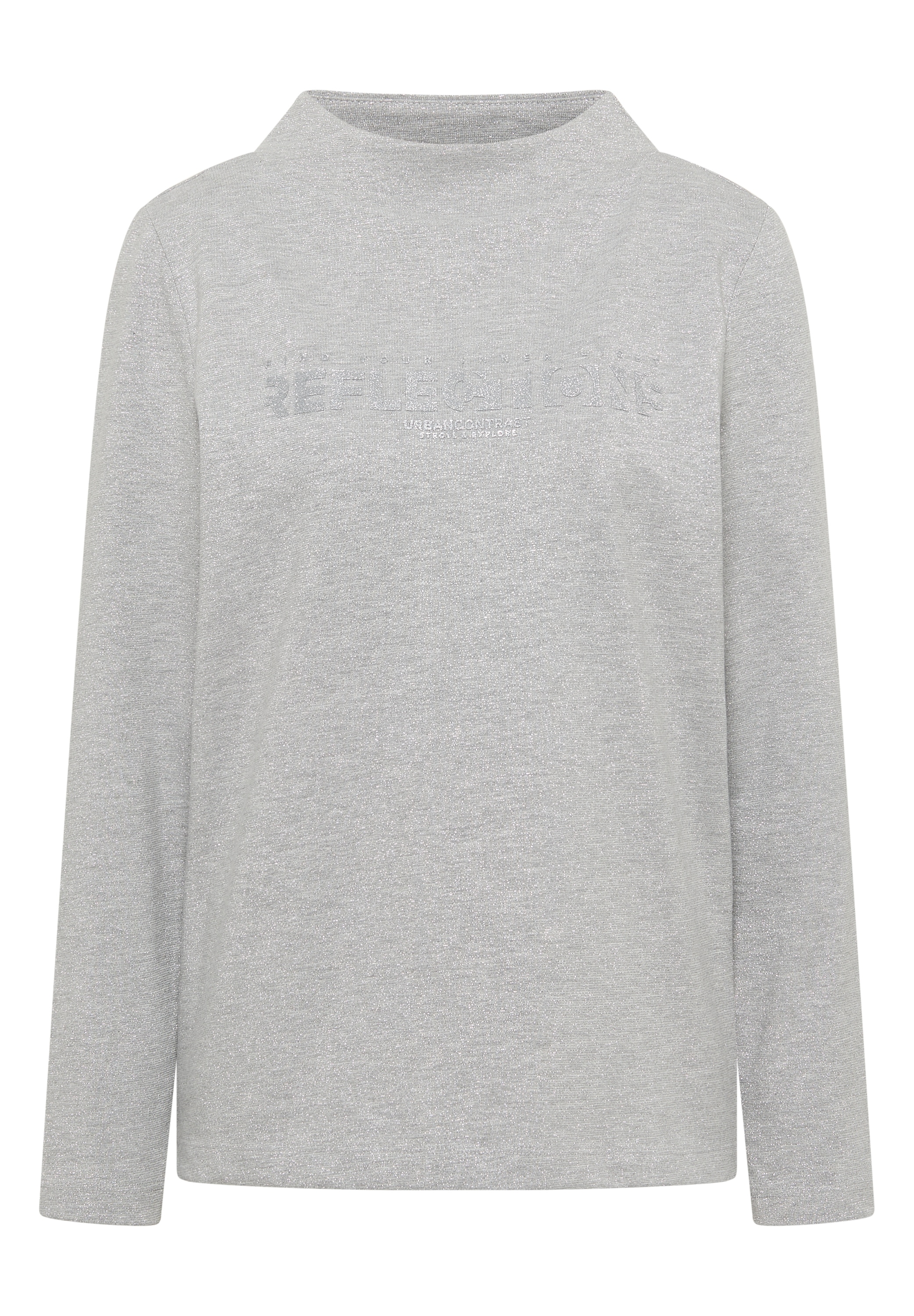 Cecil Sweatshirt , mit Glitzer-Wording
