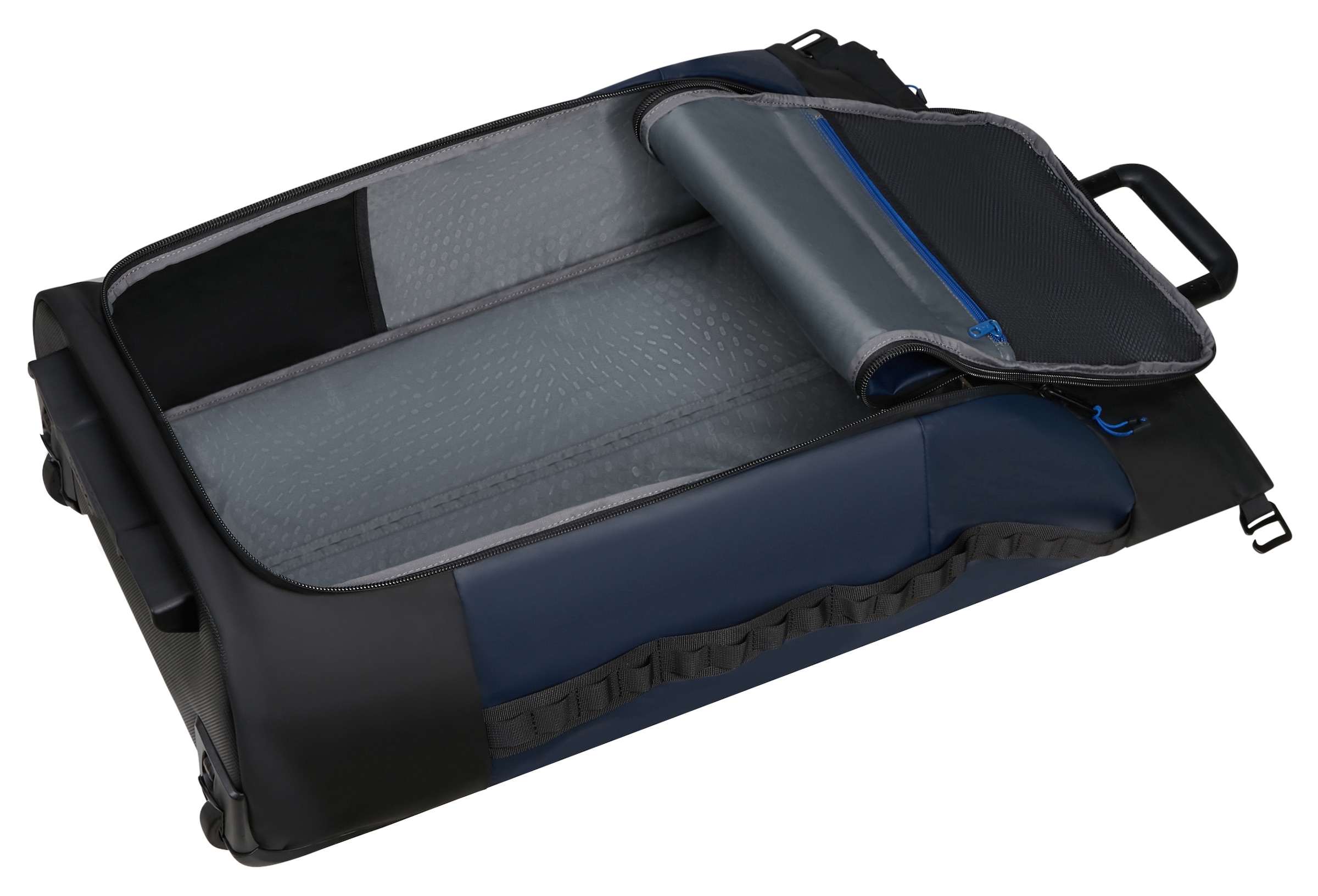 Samsonite Trolley à bagages souples »ECODIVER« 80 litre 2 Rollen avec grand volume de rangement, poignée télescopique facile à manœuvrer