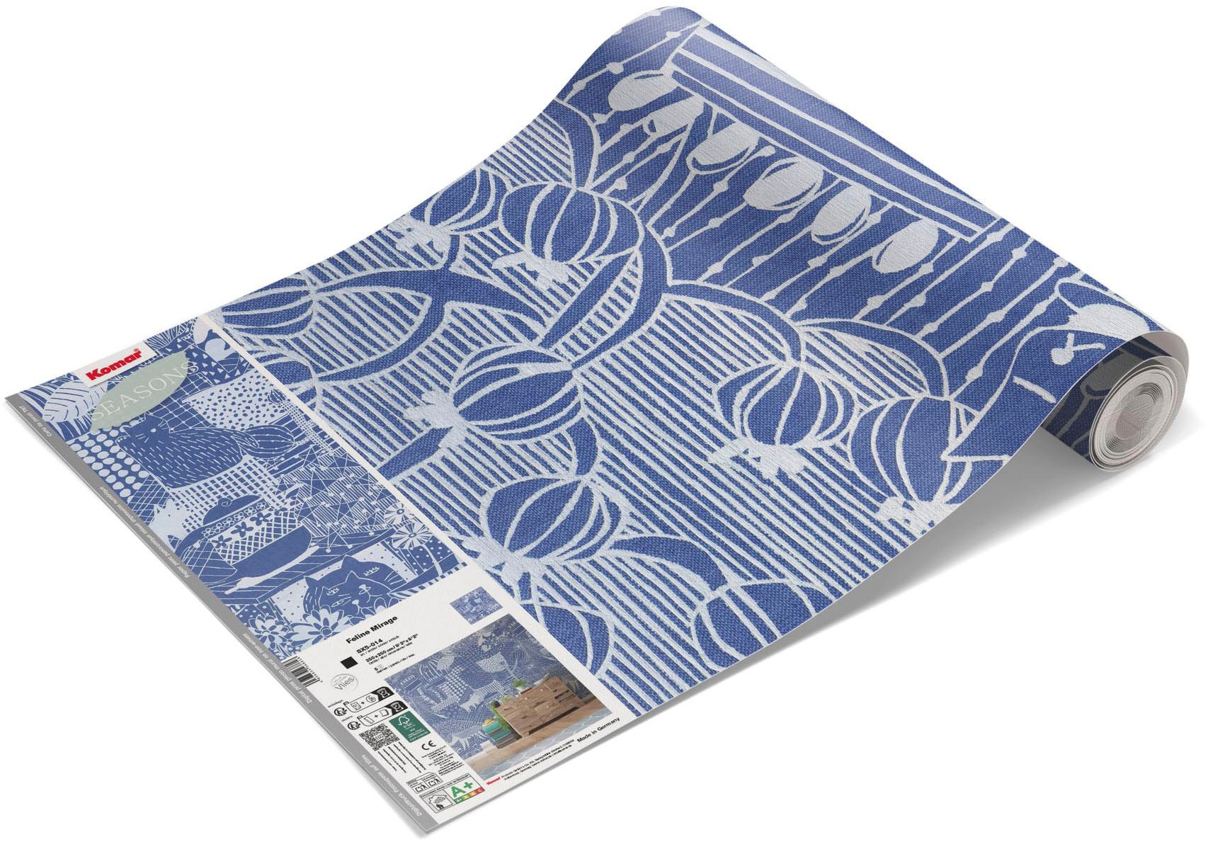 Komar Papier peint photo »Vlies Fototapete - Feline Mirage - Grösse 250 x 250 cm« imprimé