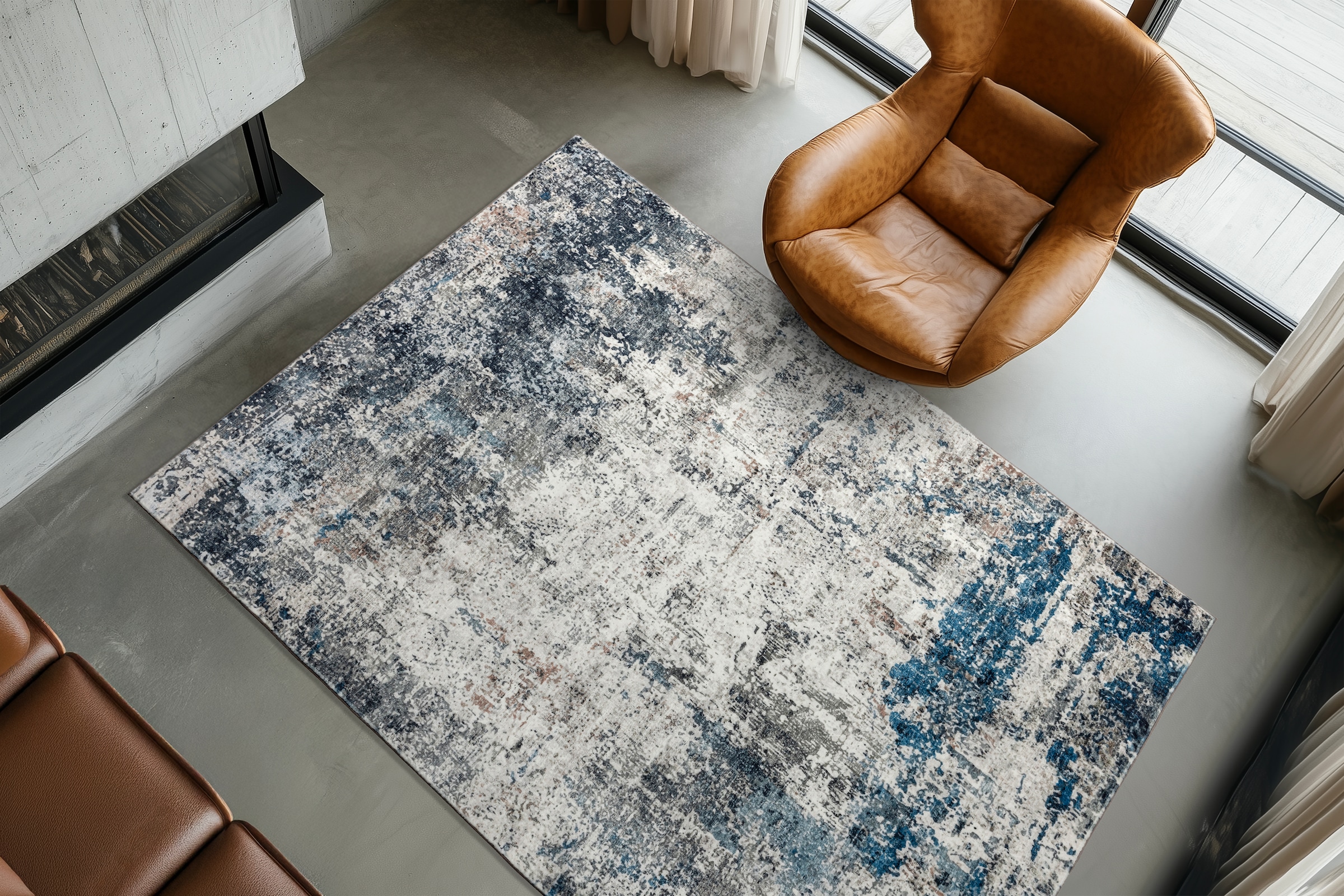Obsession Tapis »Posh 303« Rectangulaire 12 mm Höhe design moderne, qualité imprimée, salon