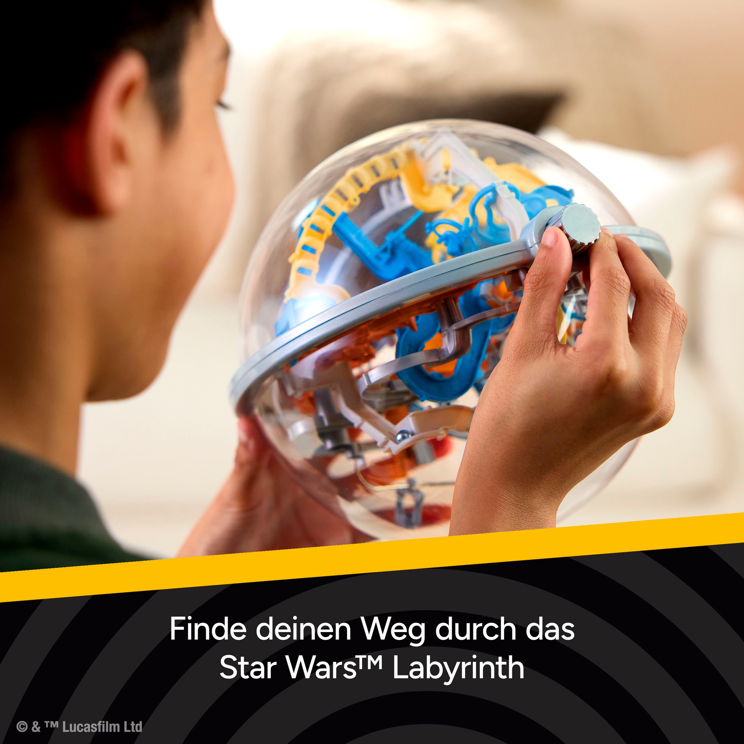 Spin Master Jeu »Perplexus Star Wars - The Mandalorian, mit 80 Hindernissen«