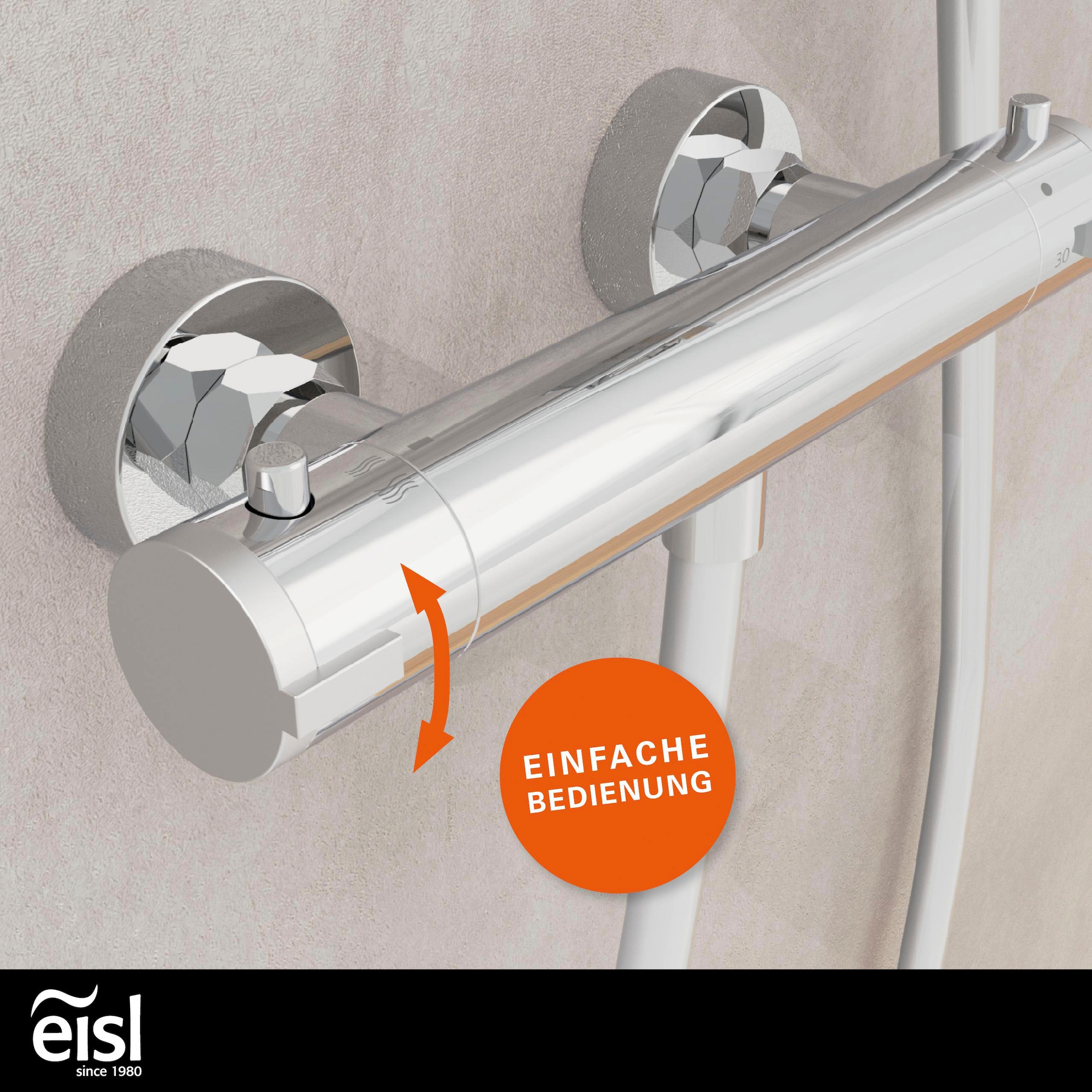 Eisl Robinetterie de douche »CLAUDIO« avec thermostat, mitigeur douche, thermostat de douche