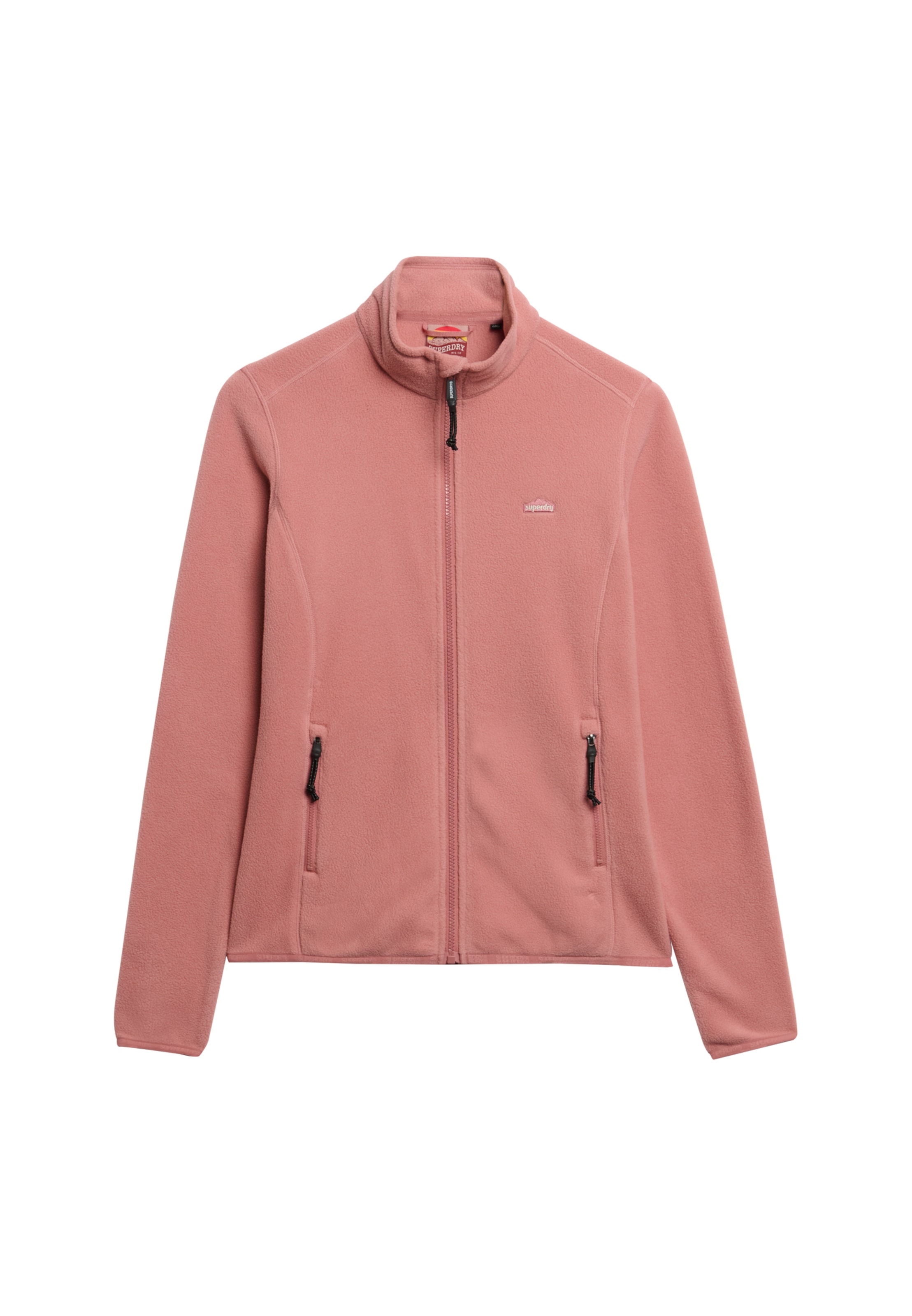 Superdry Fleecejacke »POLAR FLEECE FULL ZIP« ohne Kapuze
