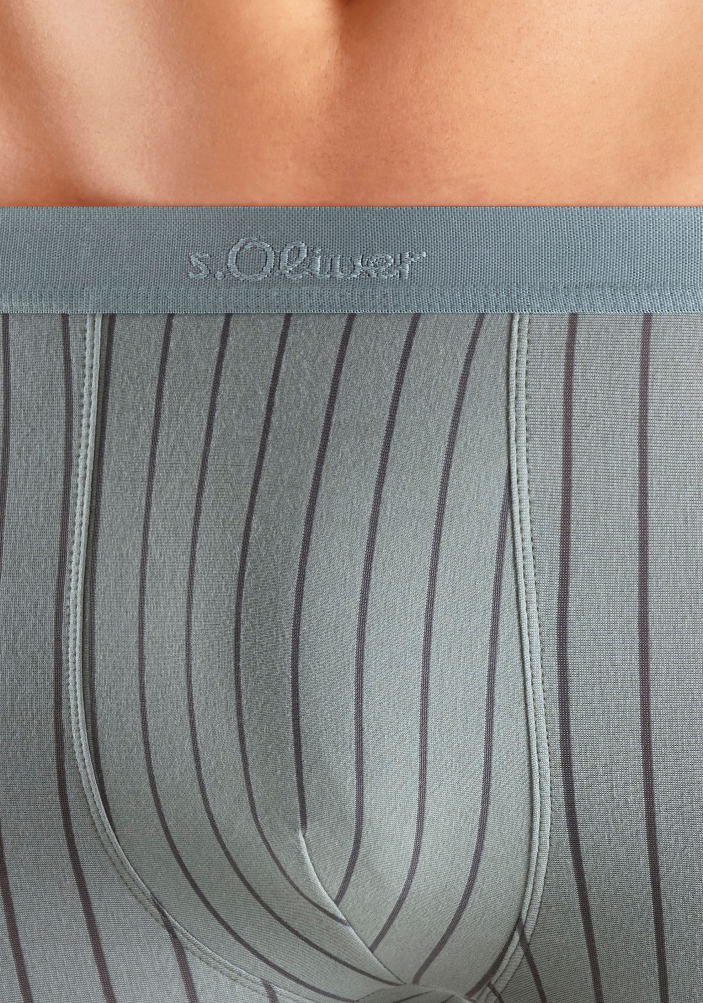 s.Oliver Hipster, 3 Stk. Mit Glanz-Logo-Webbund