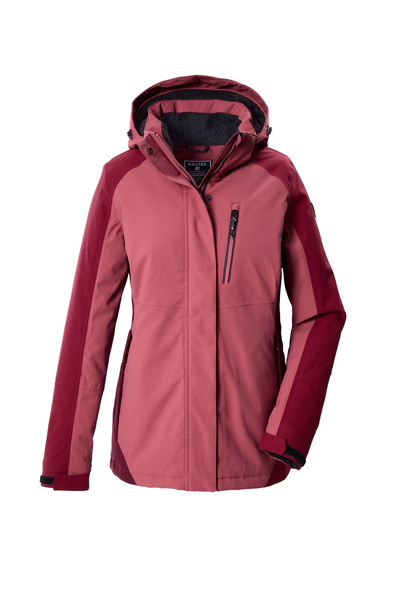 Killtec Veste fonctionnelle »KOW 59 WMN JCKT« avec capuche avec coutures soudées, étanche, coupe-vent, respirant