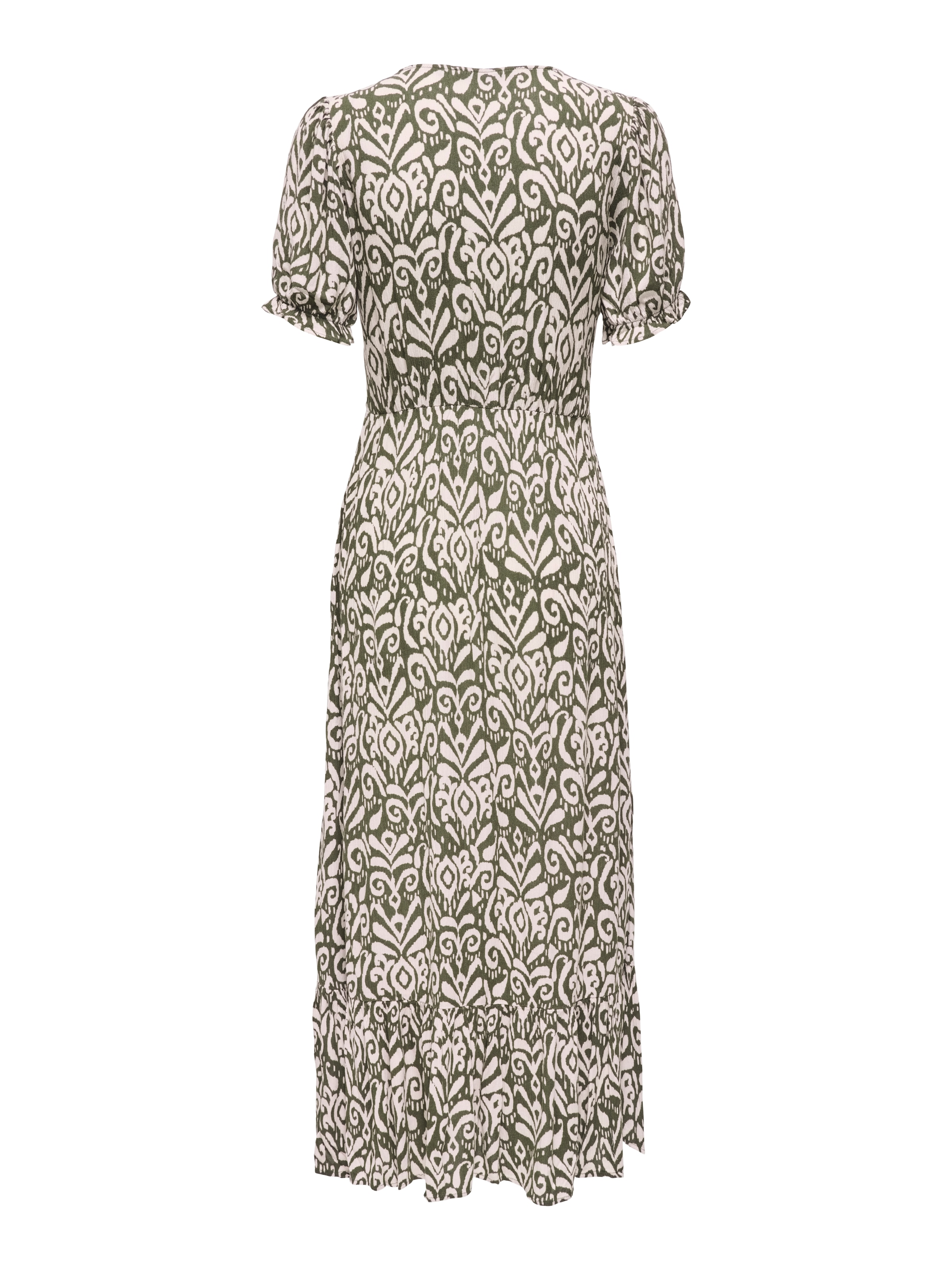 ONLY Maxi robe »ONLCHIANTI S/S LONG DRESS WVN NOOS« viscose, coupe regular