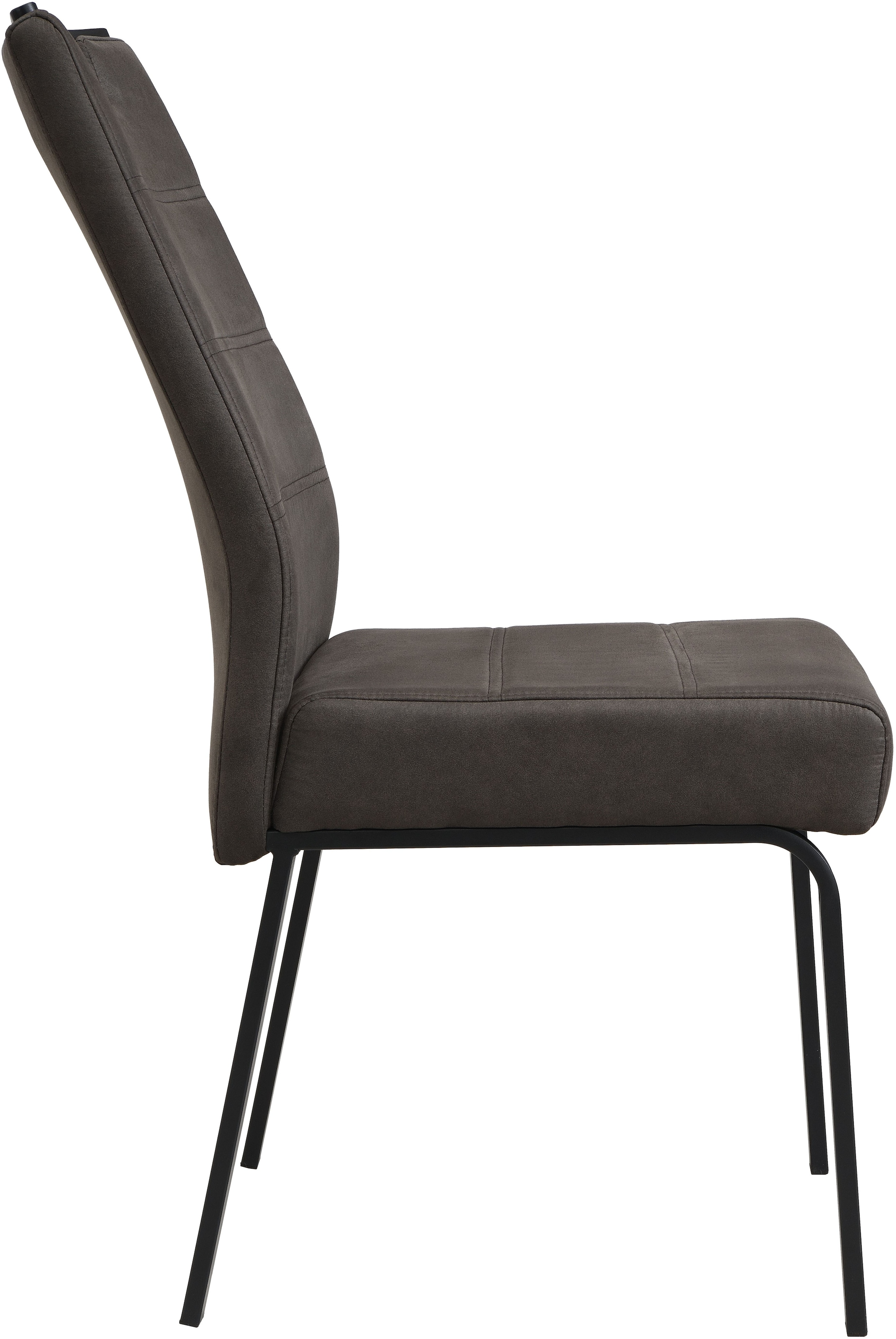 HELA Chaise à 4 pieds »ELVAS« () 1 cuislargeur d'assise XL, avec ressorts, charge max 140kg, look vintage