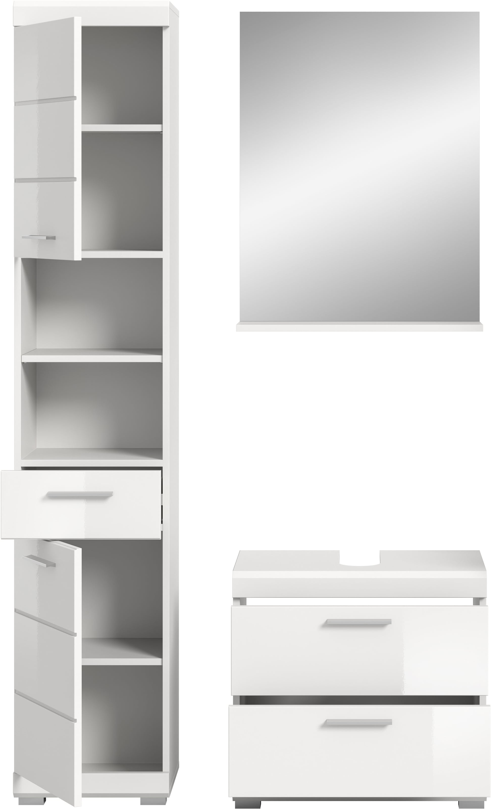 INOSIGN Badmöbel-Set »Siena, 3 teilig, bestehend aus:« Set, TOPSELLER!, 3 Stk. tlg.