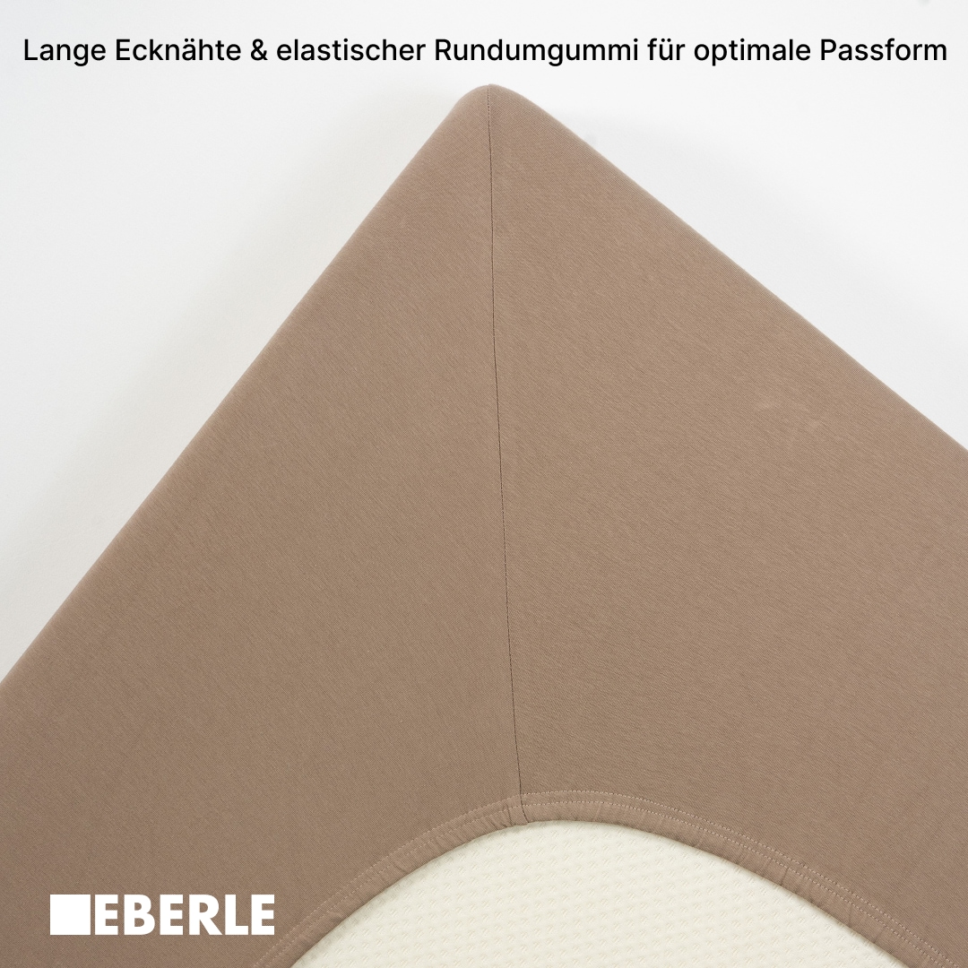 bellana Spannbettlaken »Jersey-Elasthan Aqua in Gr. 90x200, 140x200 oder 180x200 cm« aus Baumwolle, für Matratzen bis 35 cm Höhe, Bettlaken, Spannbetttuch