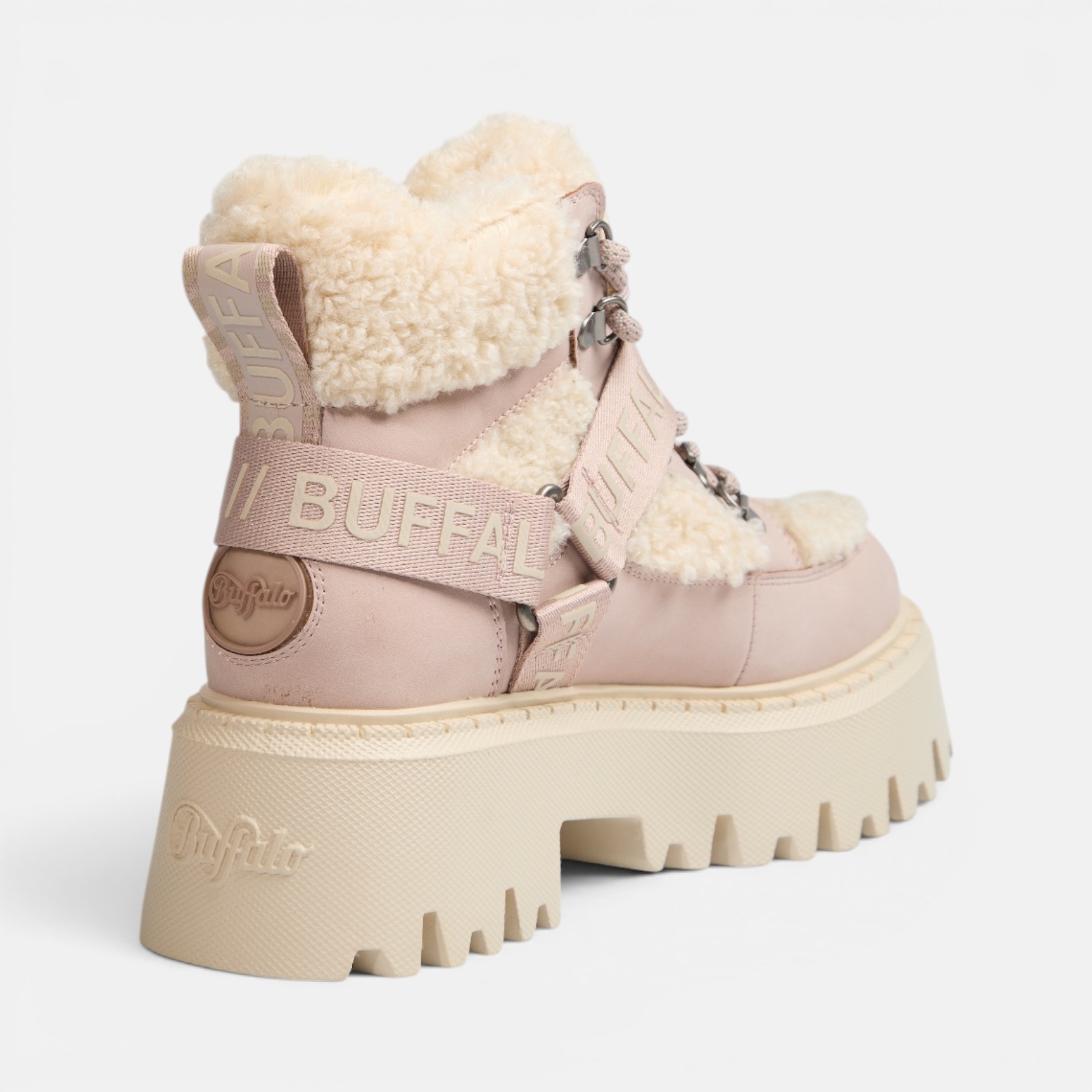 Buffalo Schnürboots »ASPEN«  Winterboots, Plateauboots mit Teddyfutter