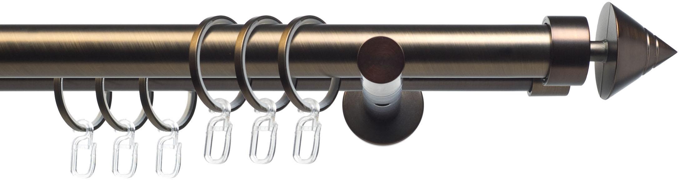 Liedeco Gardinenstange »CELKEGEL01SG2L« Ø 25 mm 2 läufig-läufig Fixmass 2-läufig im Fixmass Ø 25 mm