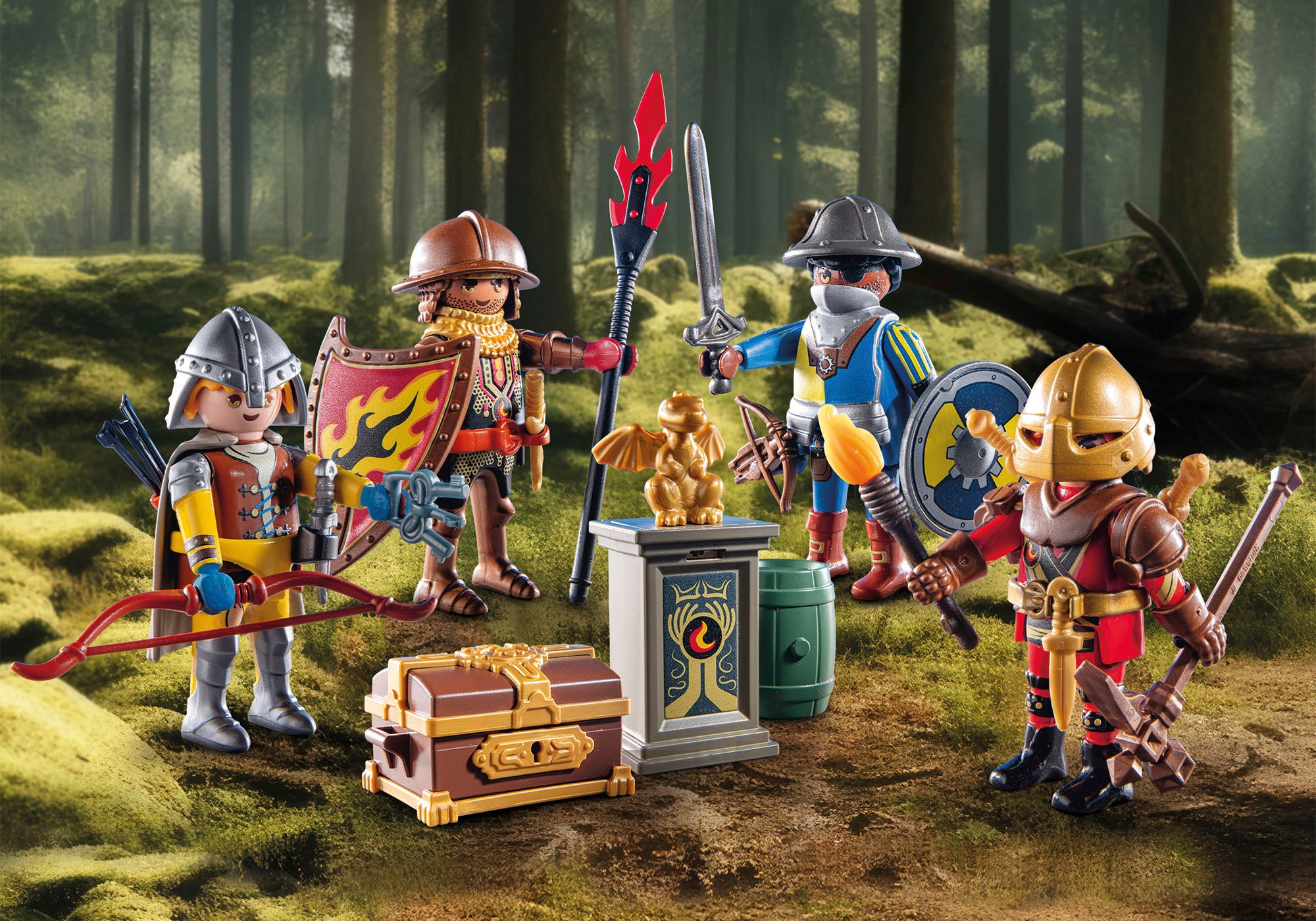 Playmobil® Konstruktions-Spielset »Novelmore, Ritter von Novelmore (71487), My Figures« Made in Europe