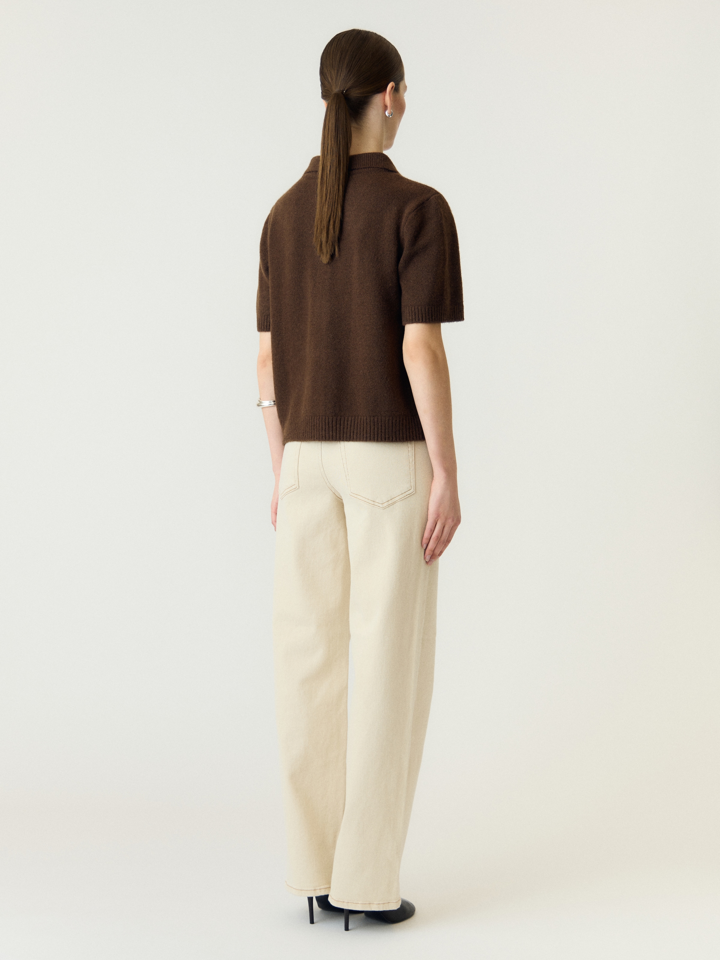 Y.A.S Strickjacke »YASFRILO SS KNIT CARDIGAN S. NOOS« mit Wolle und Stretch