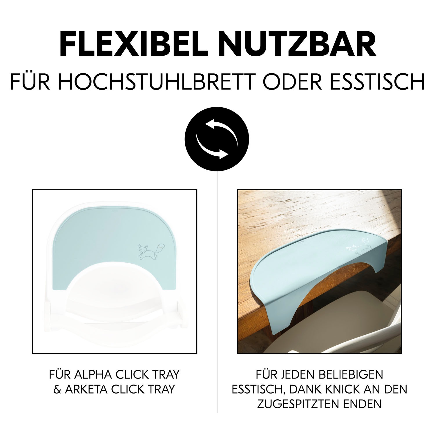 Hauck Platzset »Highchair Tray Mat« für Hochstuhl-Essbretter