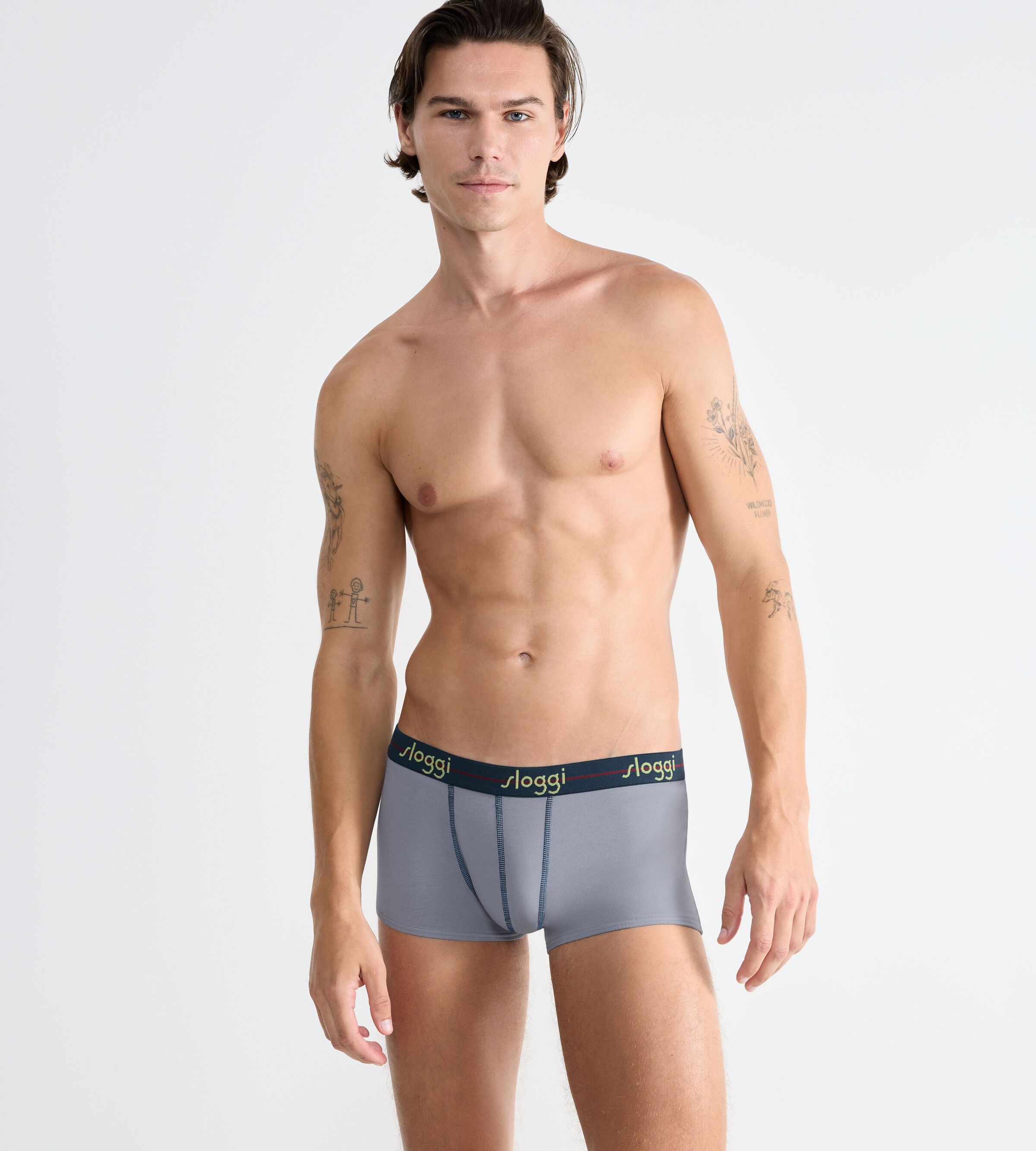 sloggi Hipster »men Start« sans braguette, ceinture logo douce, mélange coton