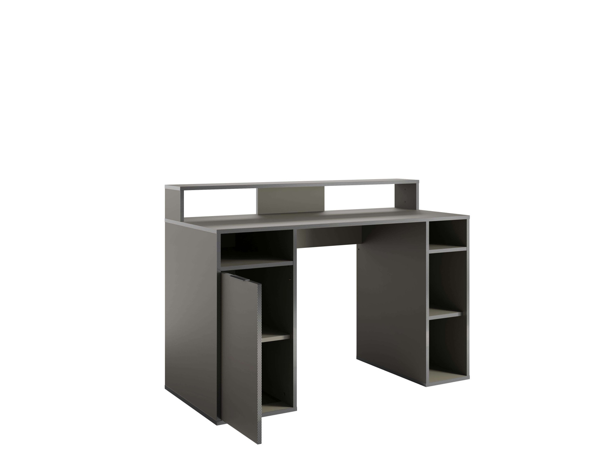 Home affaire Schreibtisch »Orem« Gamingtisch mit Tür und Monitoraufsatz, Breite 125 x 55 cm