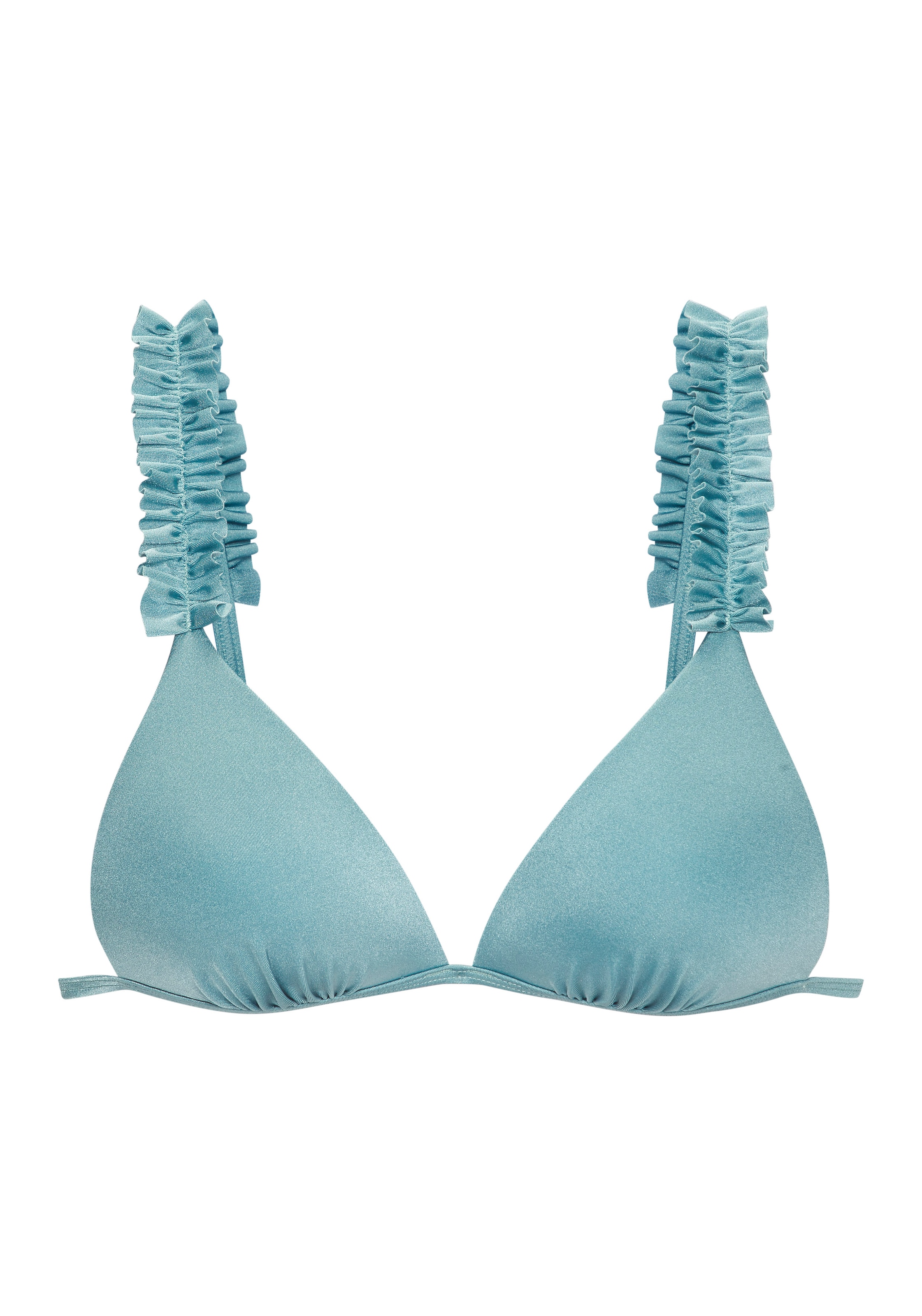 LASCANA Top bikini triangle »Liora« mit Rüschen