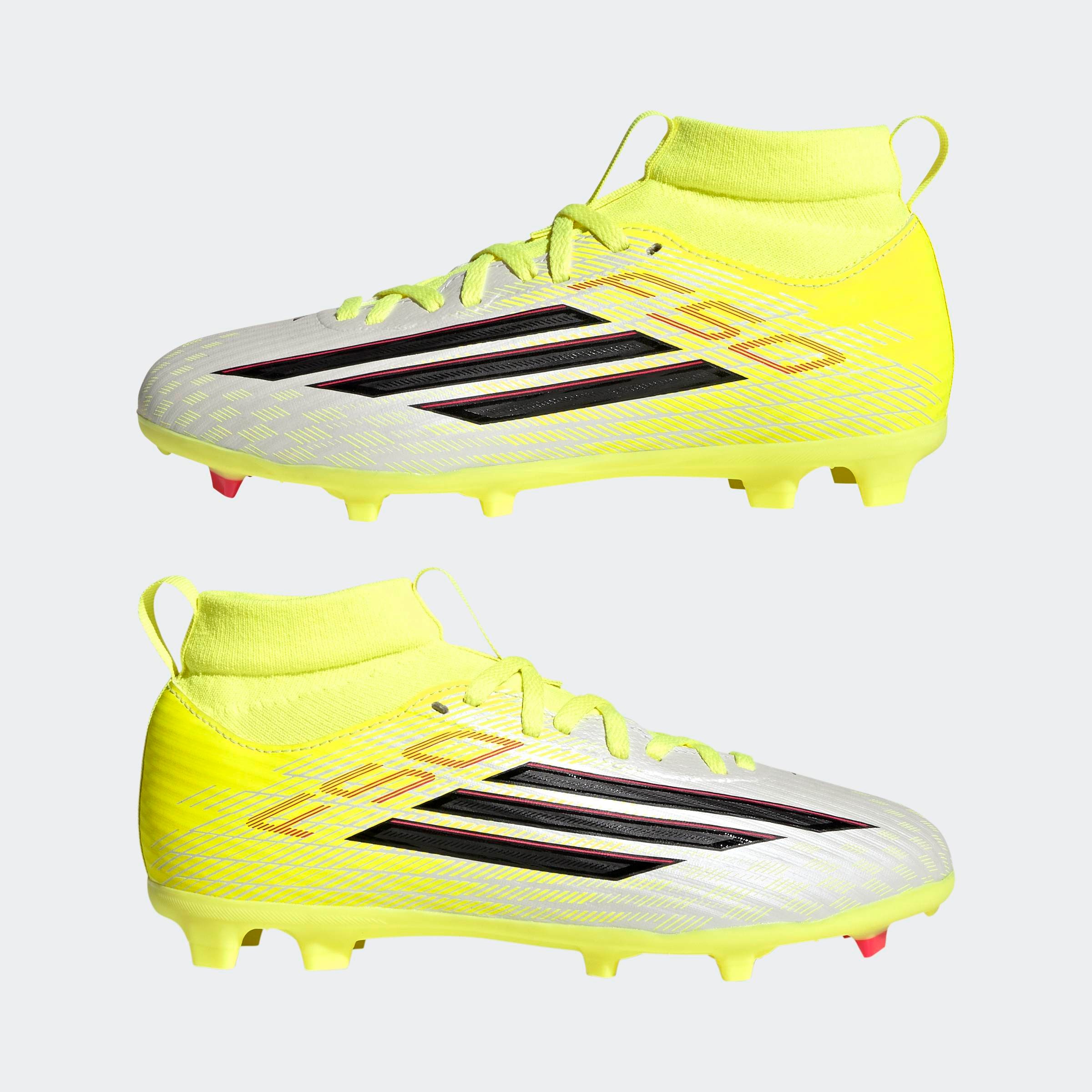 adidas Performance Fussballschuh »F50 LEAGUE MID CUT FIRM GROUND / MULTI GROUND KIDS«  für viele verschiedene Böden geeignet, für Kinder & Jugendliche