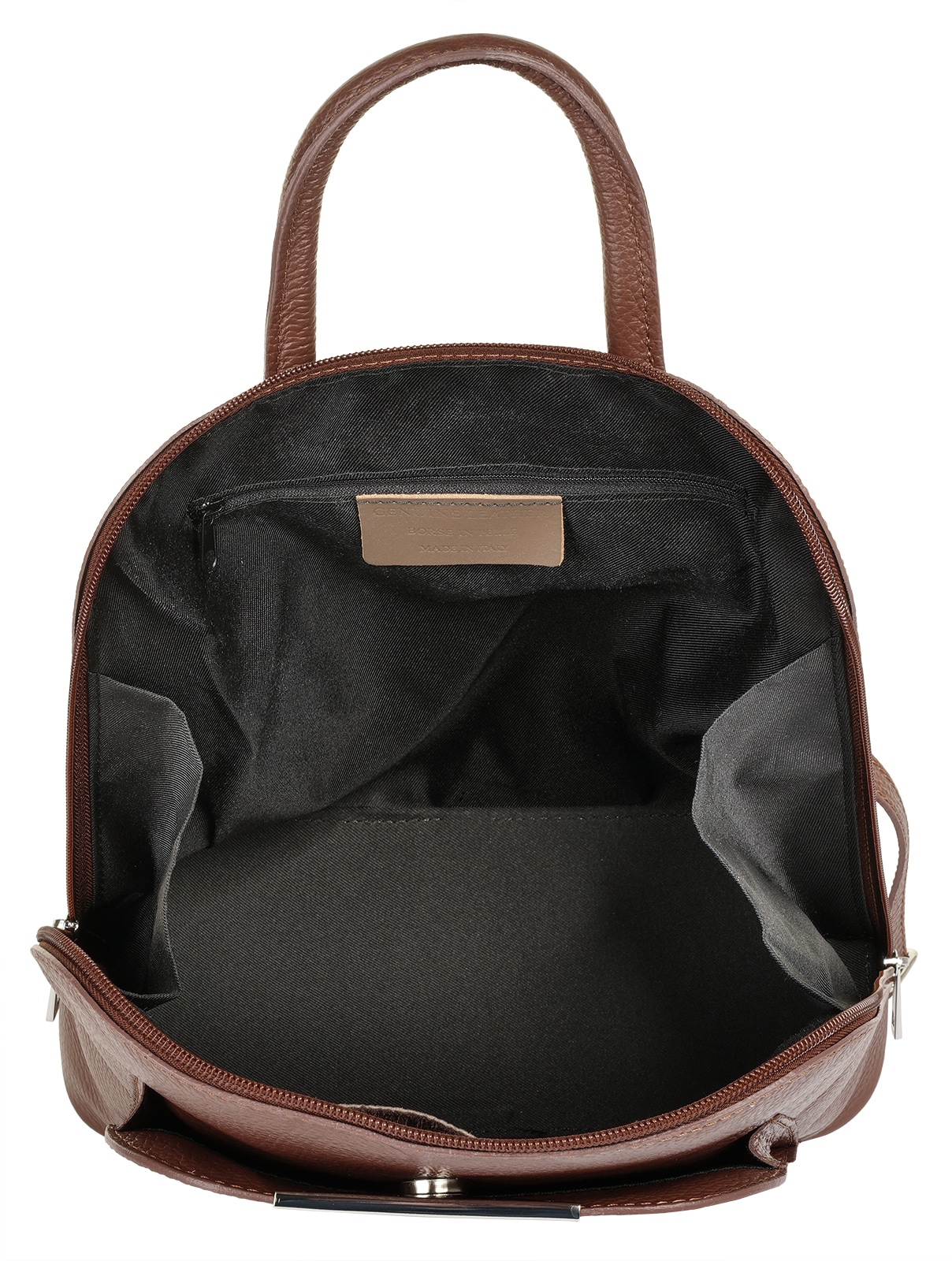 Cluty Sac à dos de ville echt Leder, Made in Italy