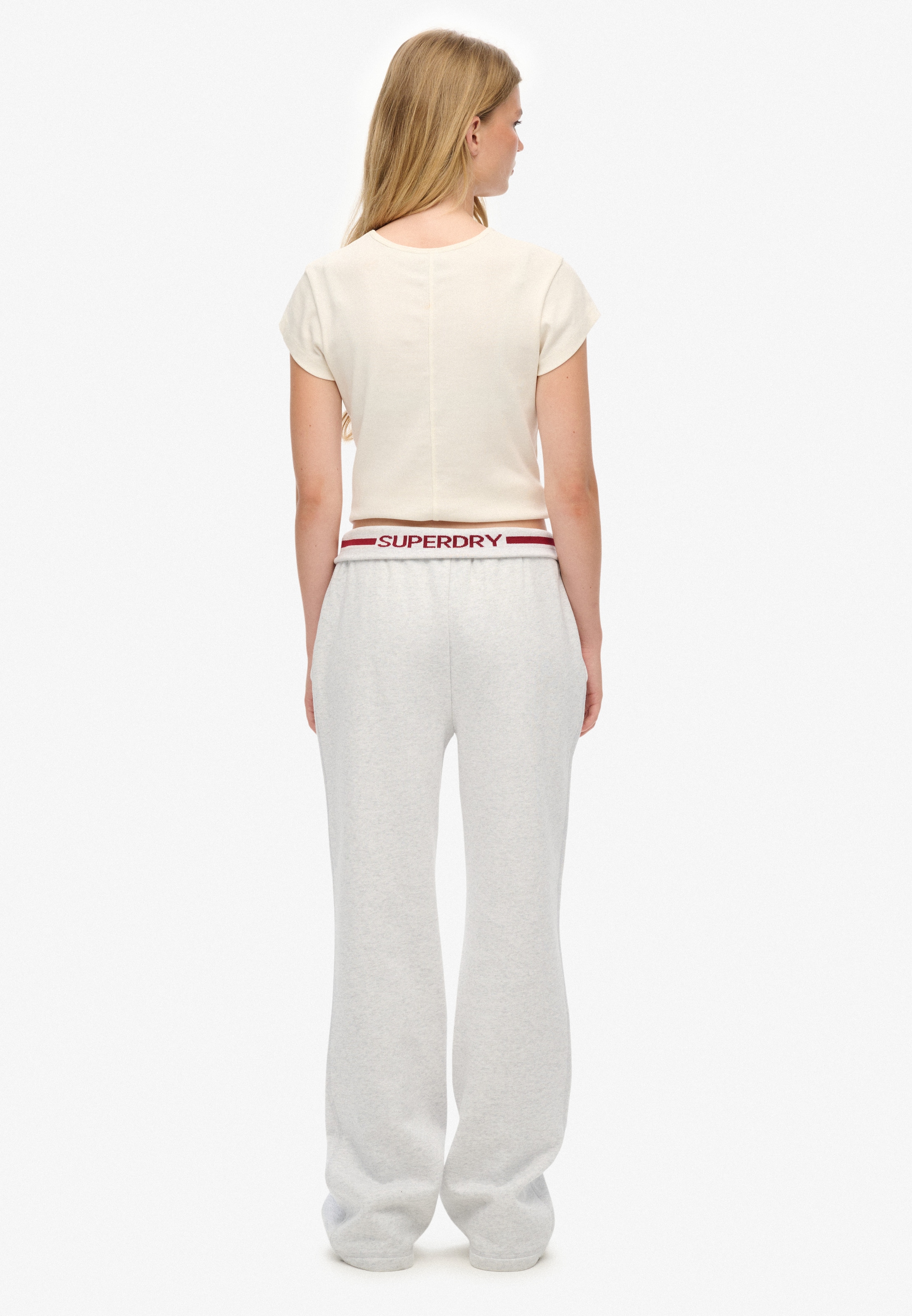 Superdry Sweathose »ESSENTIAL LOGO LR FLARE JOGGER«