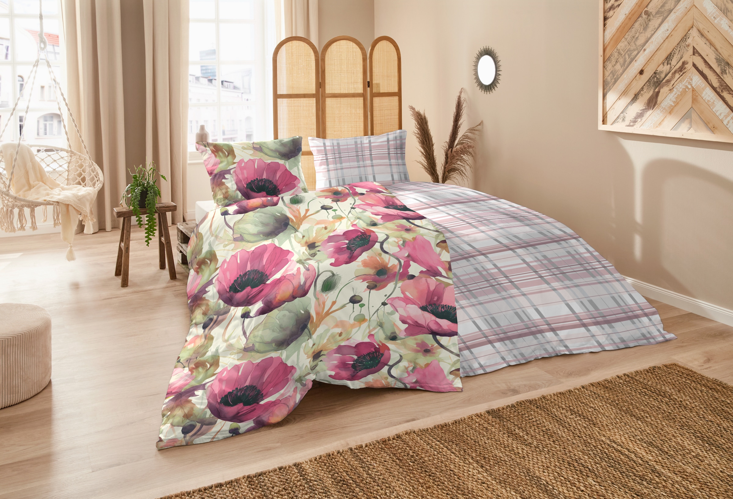 Primera Linge de lit »Feinbiber-Bettwäsche« 2 cuis doux comme du velours et naturellement en pur coton