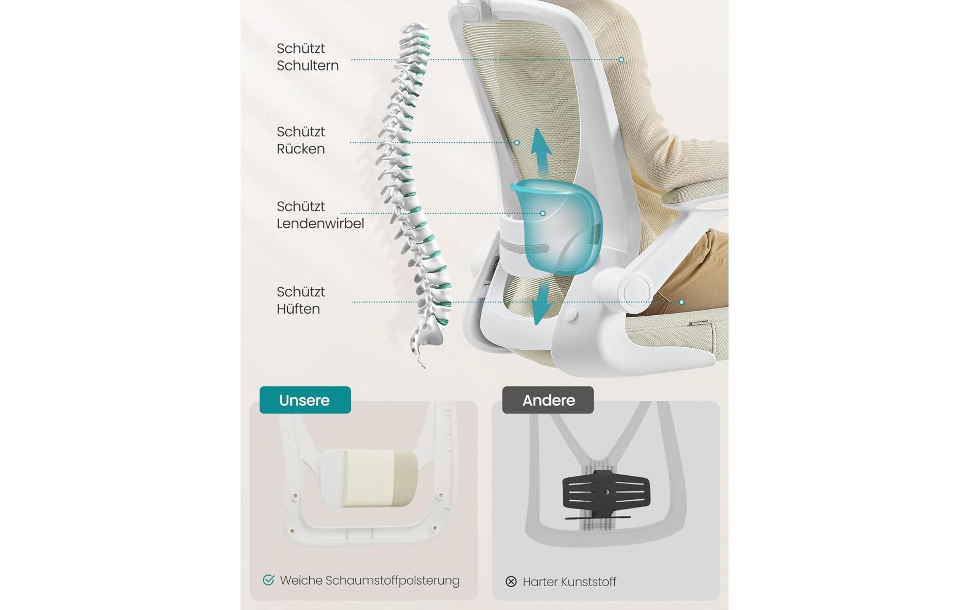 SONGMICS Chaise de bureau »höhenverstellbar« ()