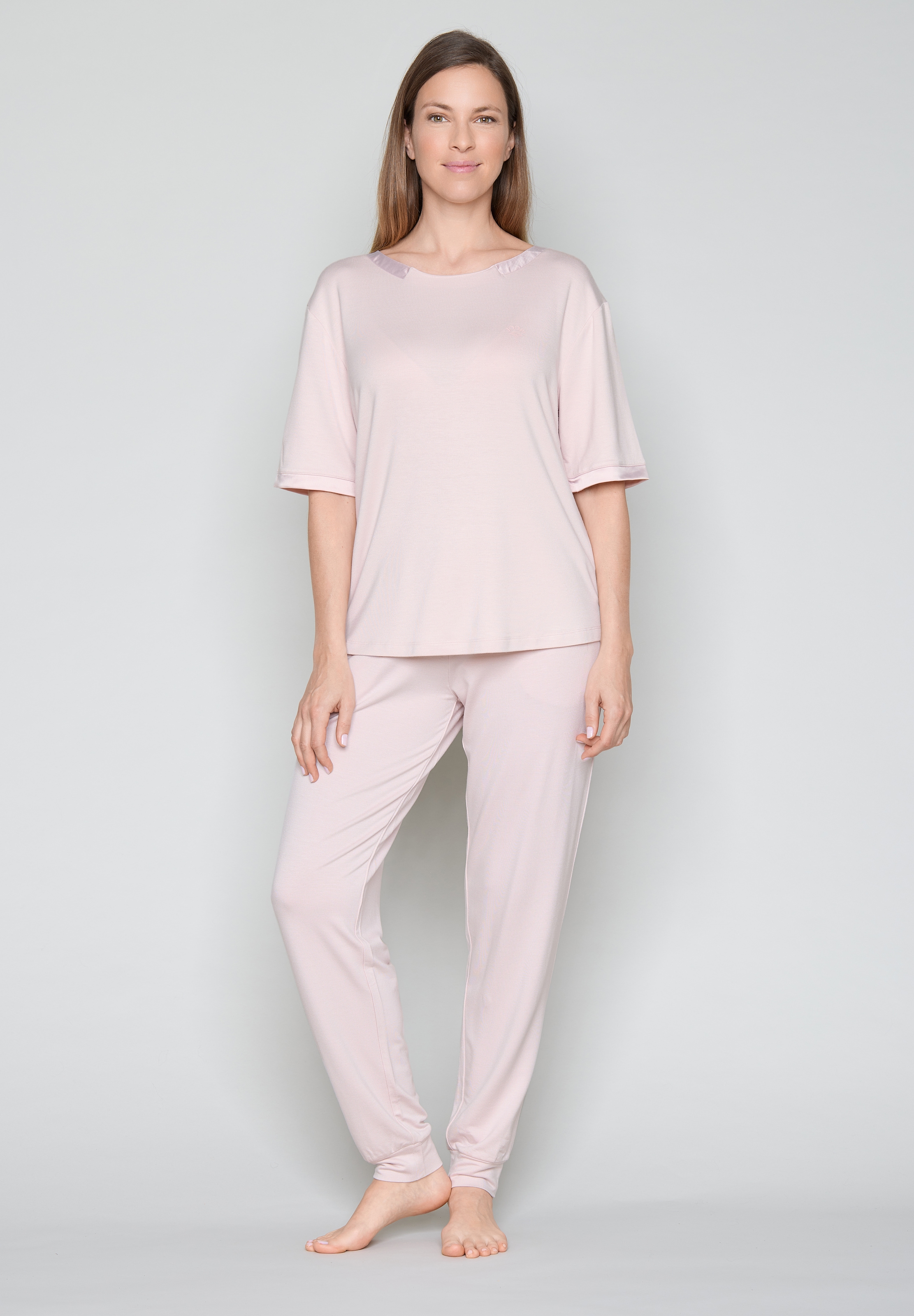 JOOP! Haut de pyjama »Soft Comfort« bequeme Passform, Kurzarm, mit Rundhalsausschnitt, ohne Verschluss