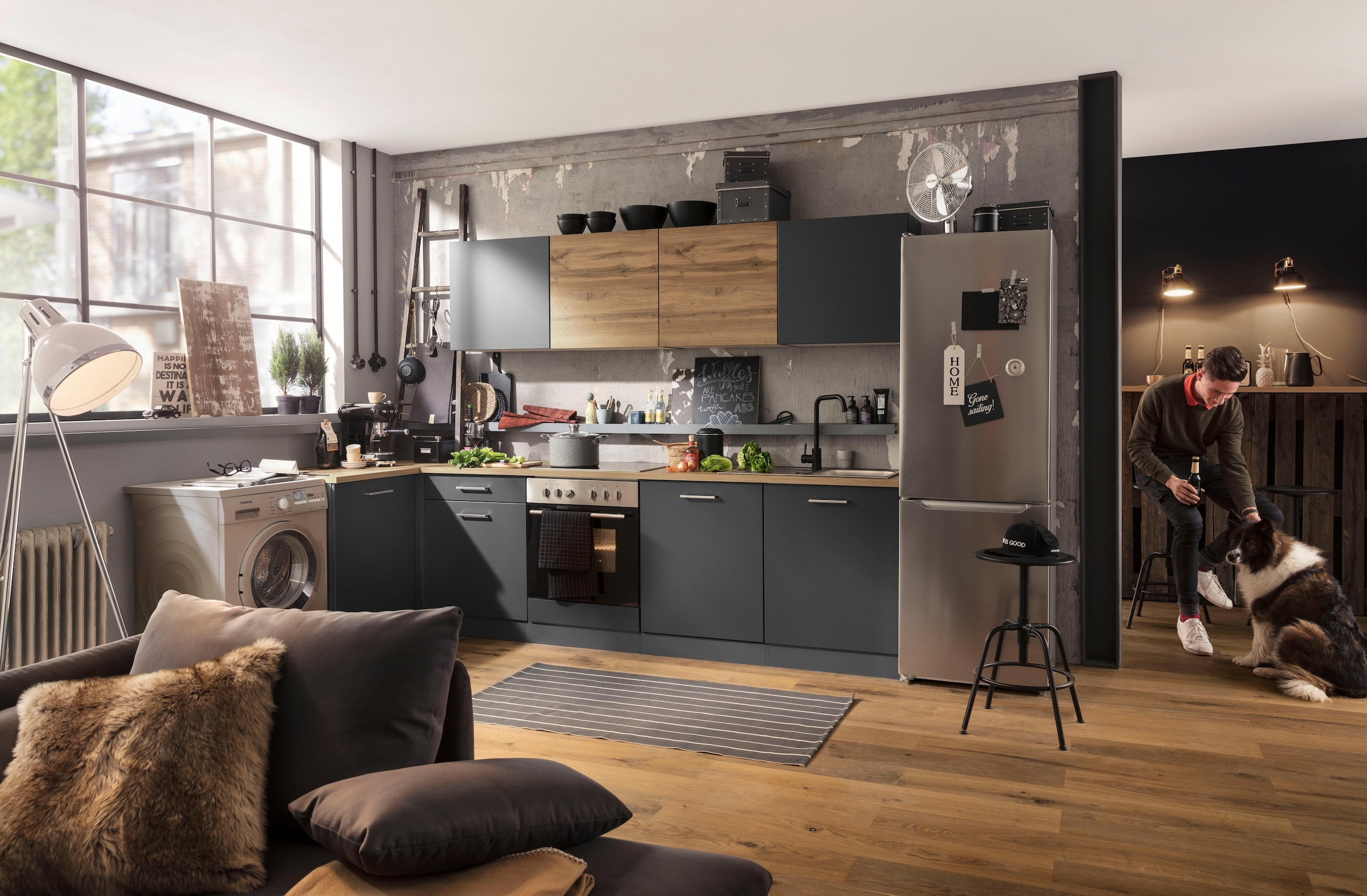 KOCHSTATION Armoire encastrée pour cuisinière »KS-Kehl« sans plan de travail