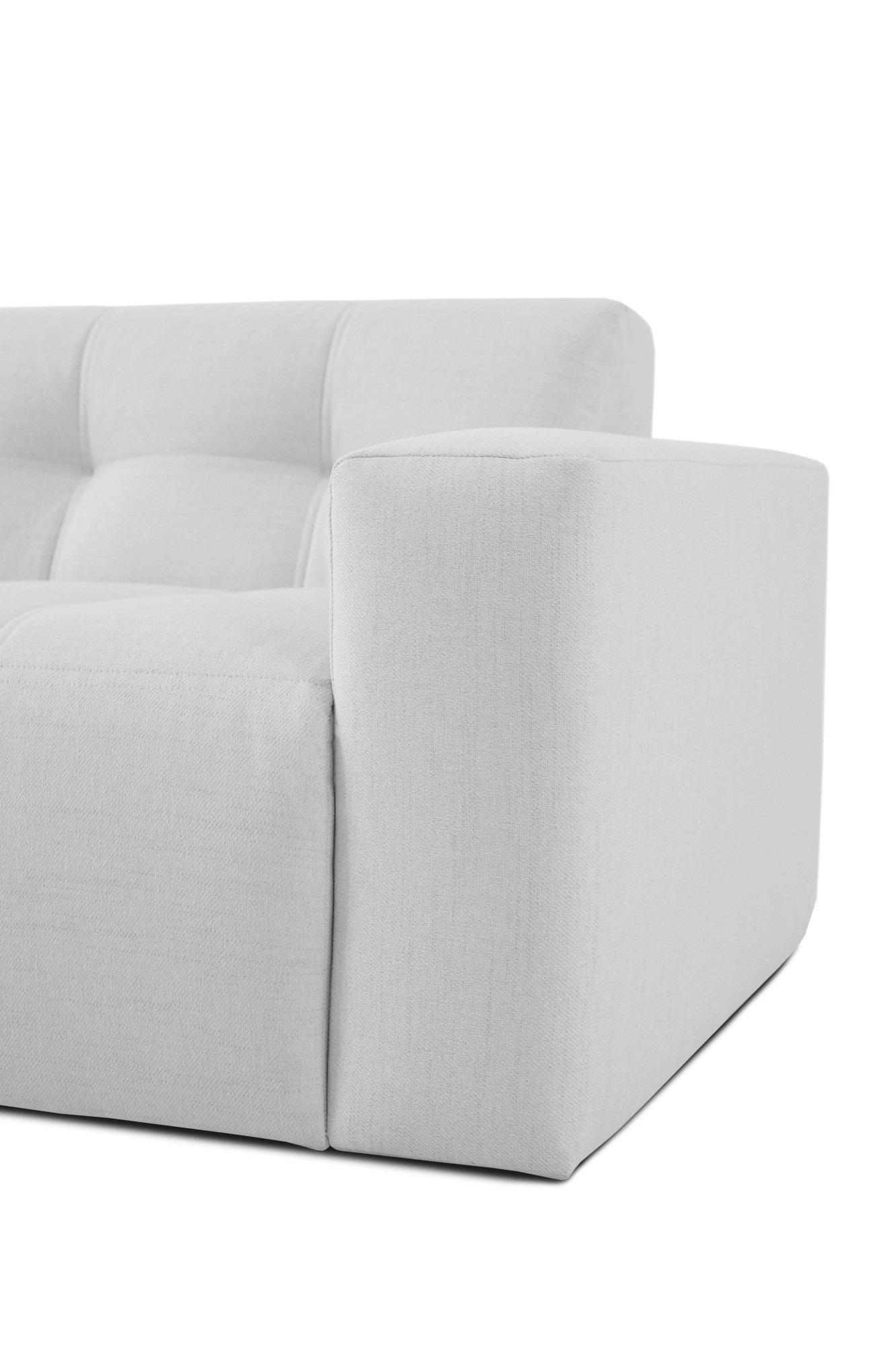 GOODproduct Ecksofa »Tapley« Breite 221 cm,Boucle, Struktur fein, mit Knopfsteppung, bodentief