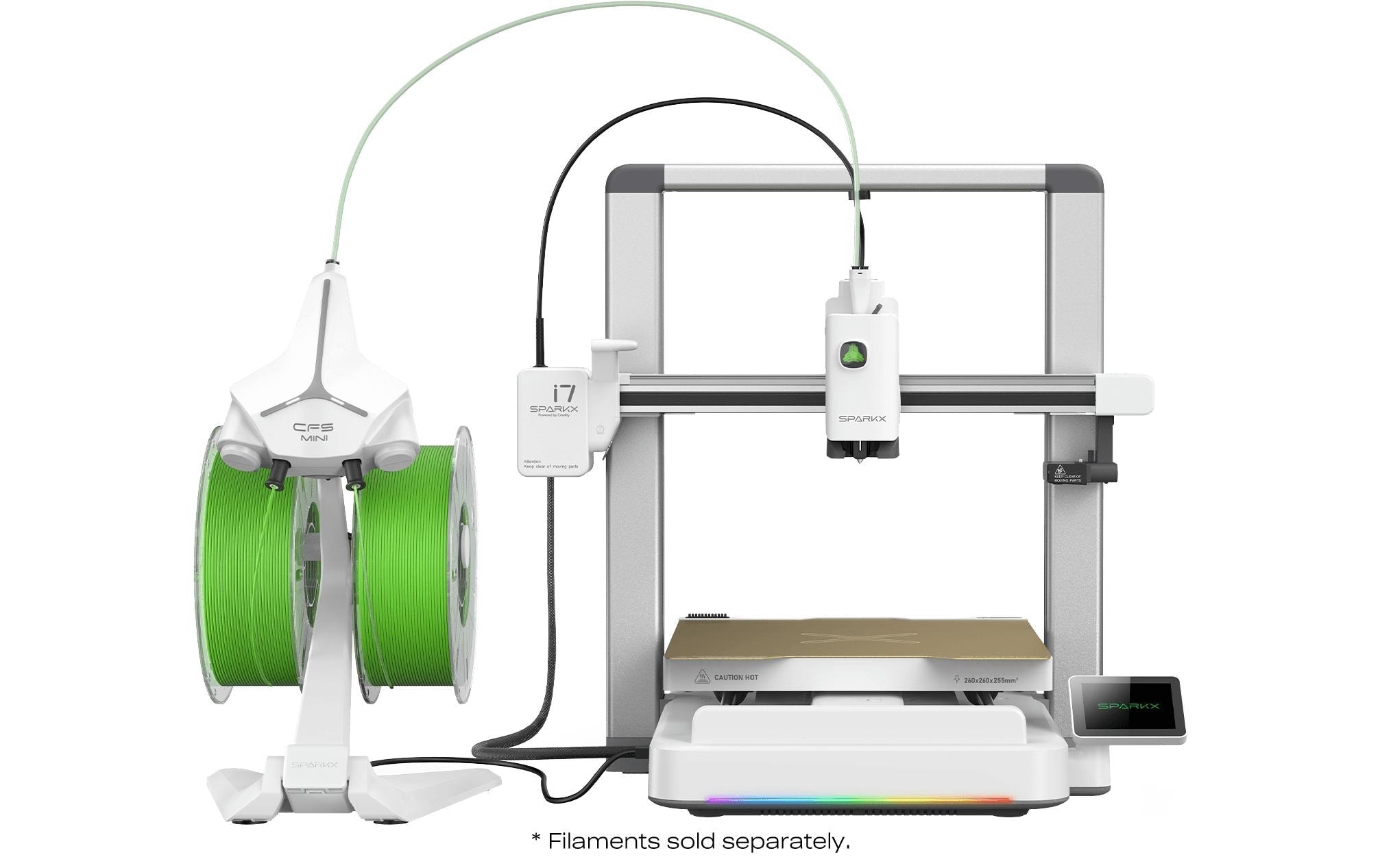 Creality Imprimante 3D »SPARKX i7 Autofill Combo (i7+CFS mini)«
