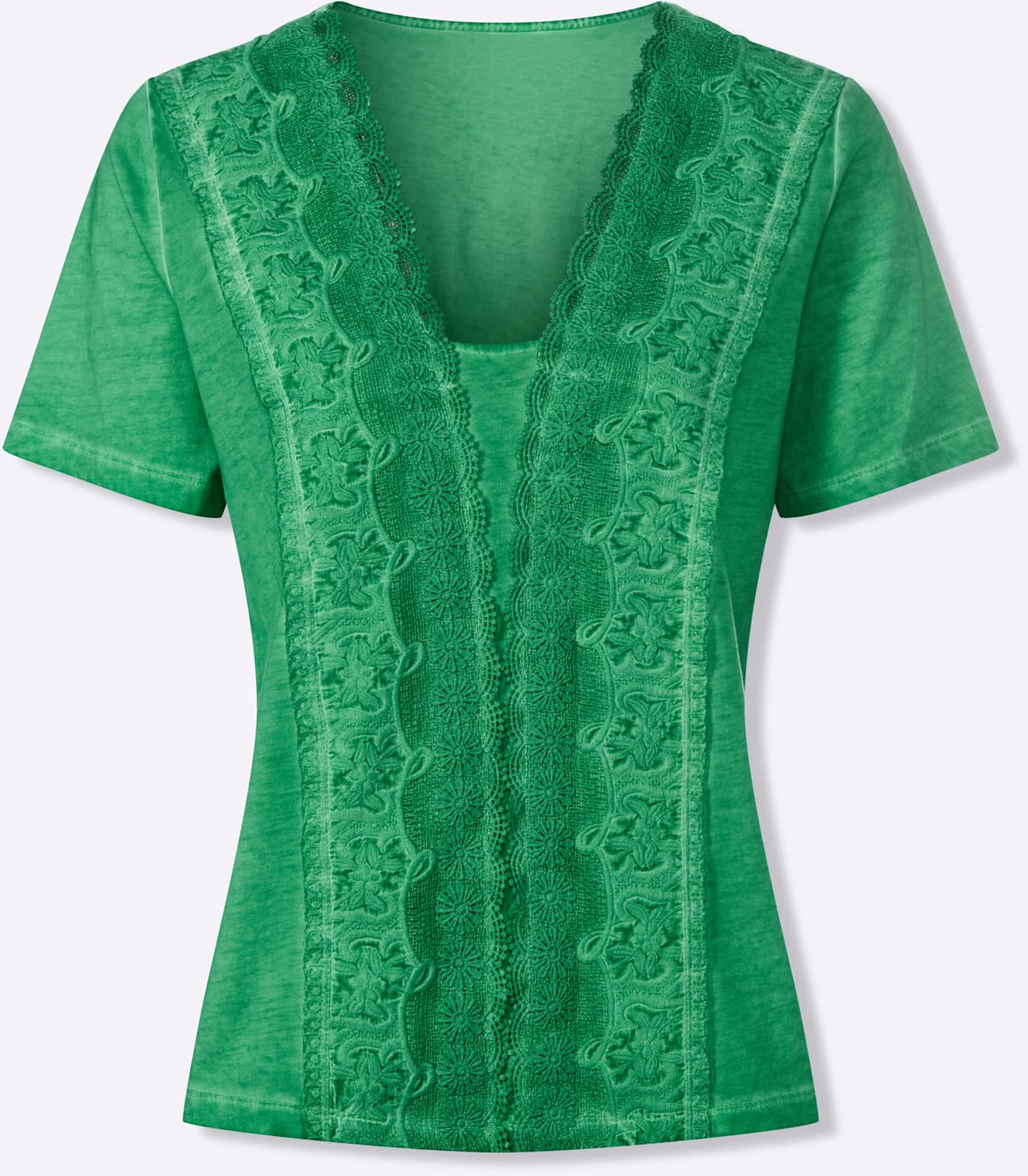 heine Spitzenshirt »Shirt« 1 tlg.