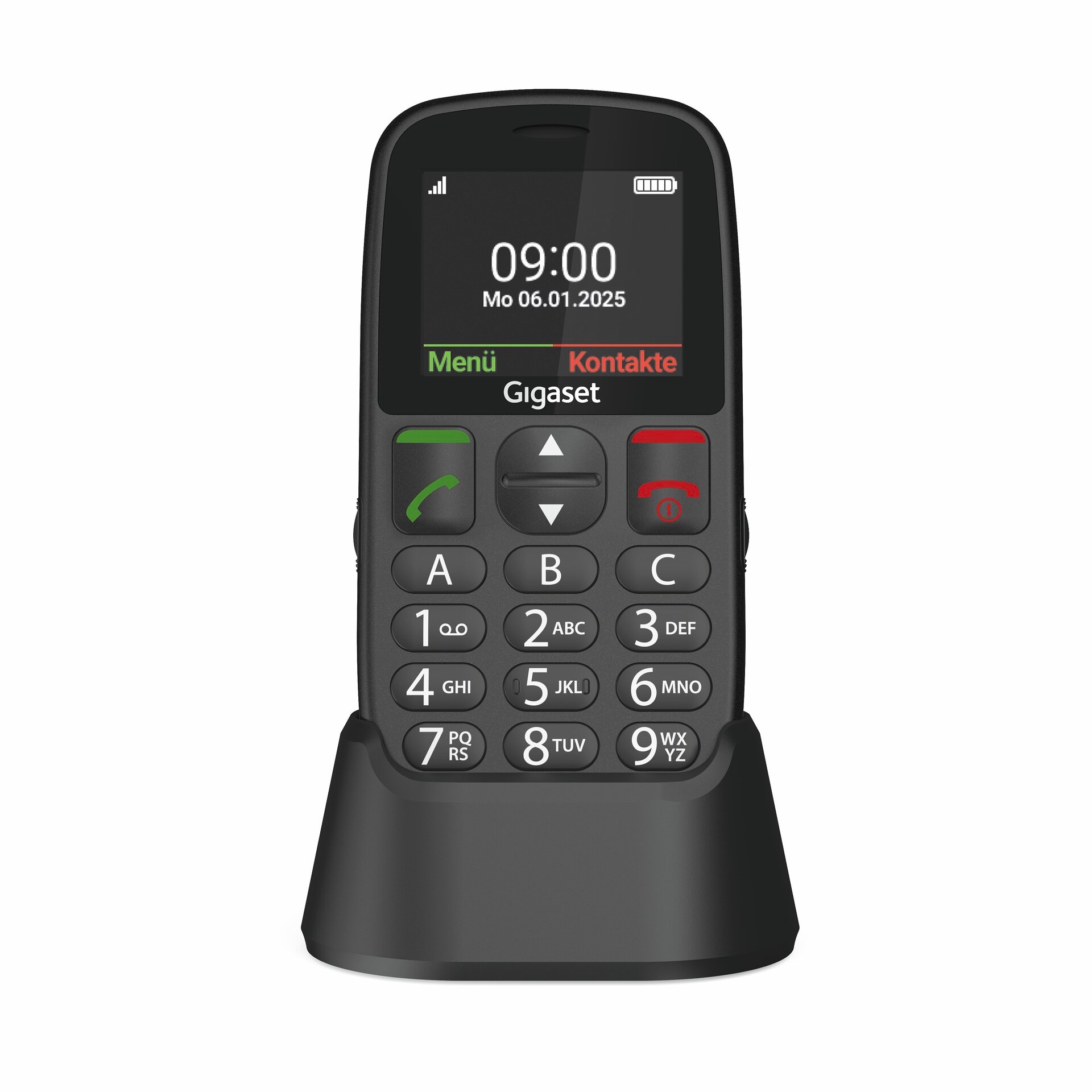 Gigaset Handy »GL395 2G-Mobiltelefon« Schwarz