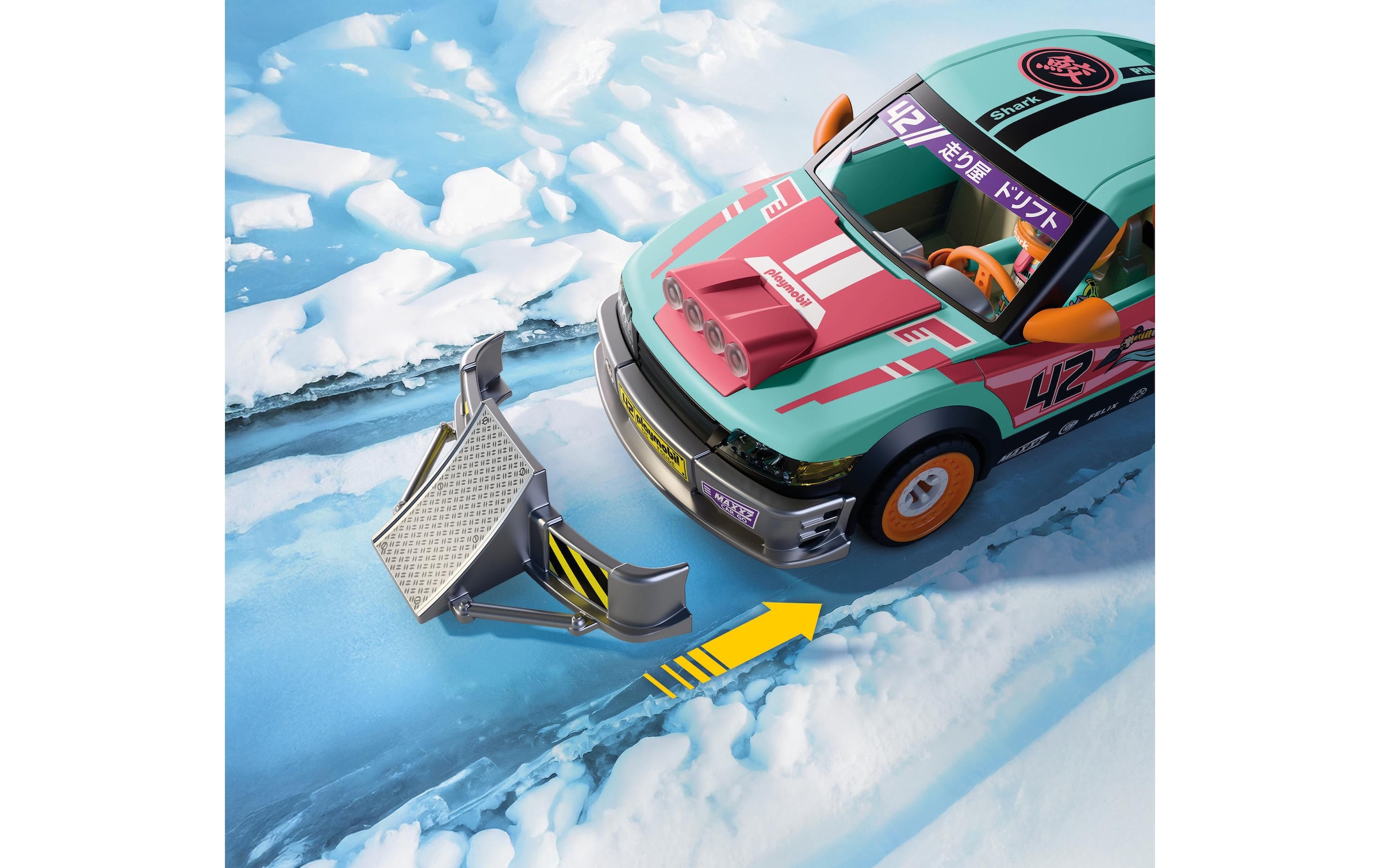 Playmobil® Konstruktions-Spielset »Offroad Tuningcar (72062), City Action« Made in Europe