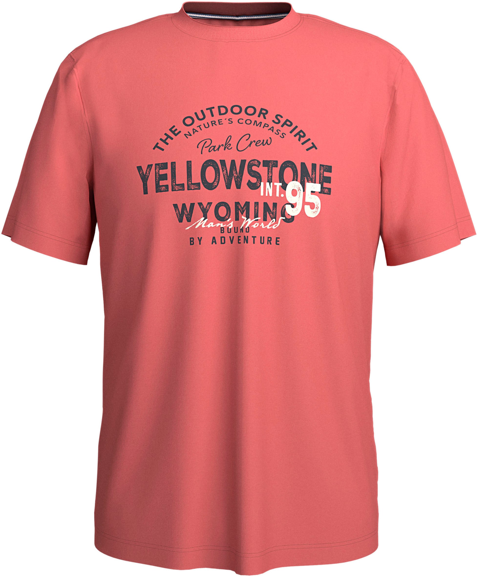 Man's World Shirt à col rond »Neue Kollektion!« mit Print