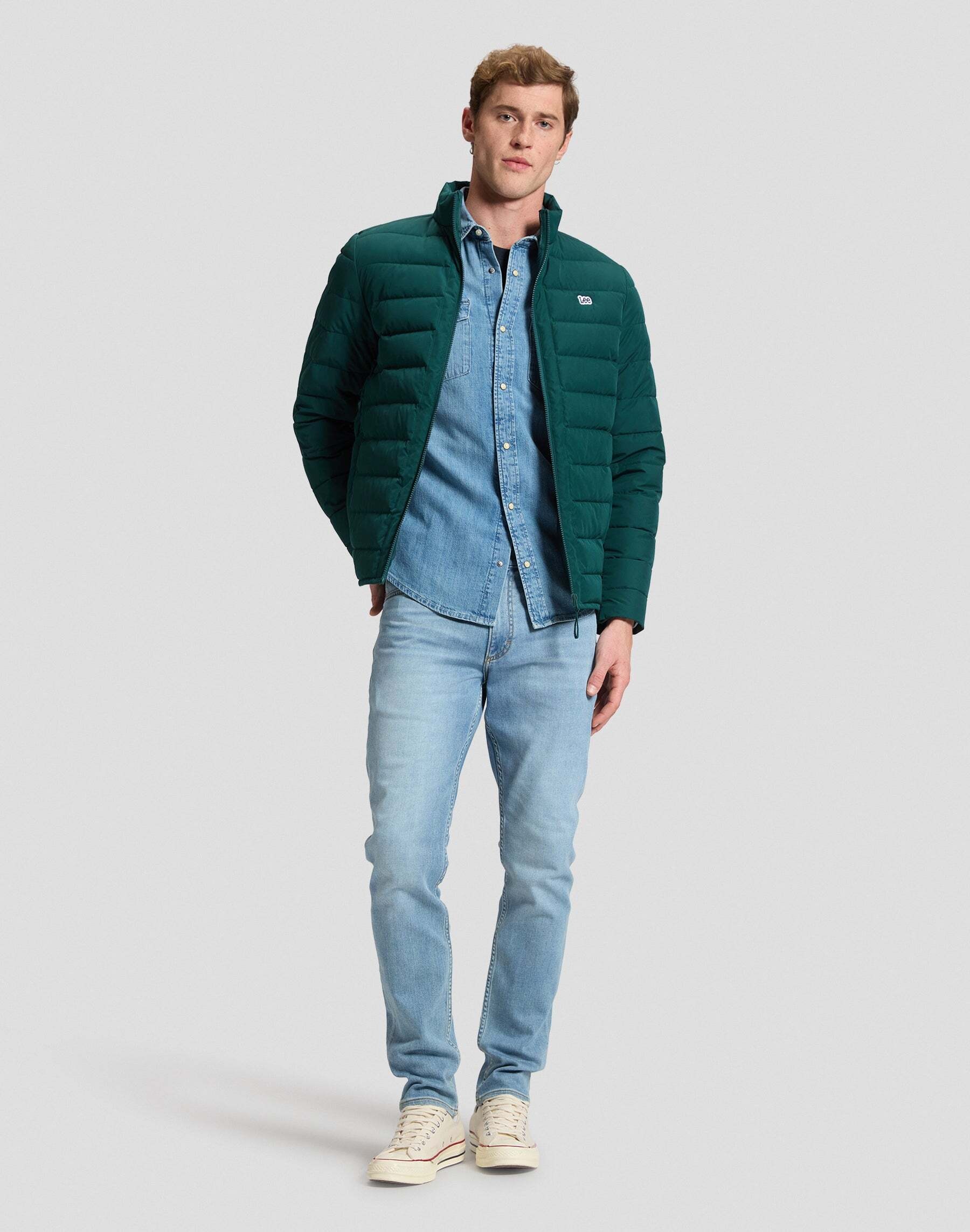 Lee® Steppjacke »Lee Steppjacke Stand Collar Puffer«