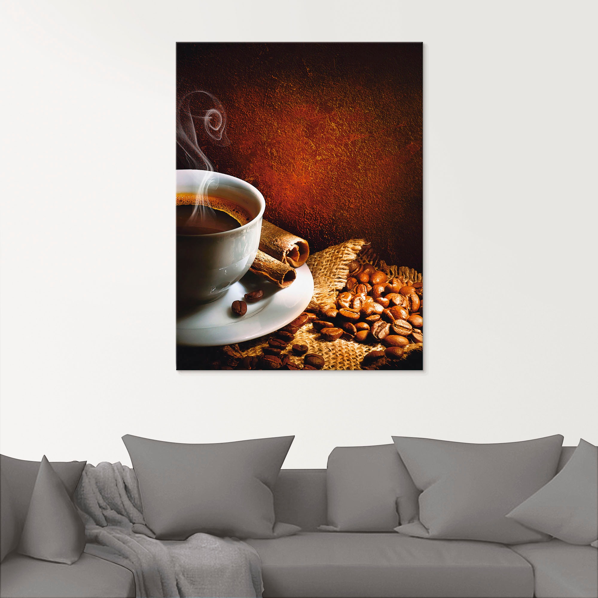 Artland Glasbild »Kaffee« Getränke 1 Stk. tlg. in verschiedenen Grössen