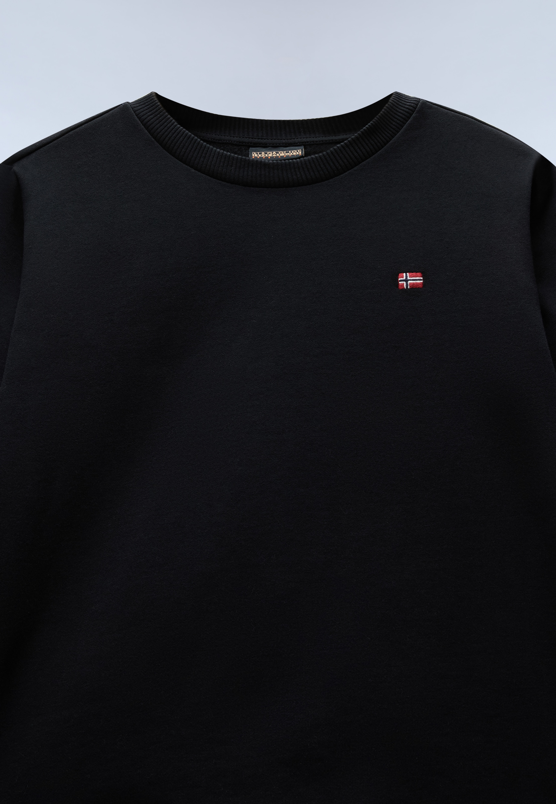 Napapijri Sweatshirt , klassische Sweatshirt-Ausführung, aus Baumwolle und Polyester
