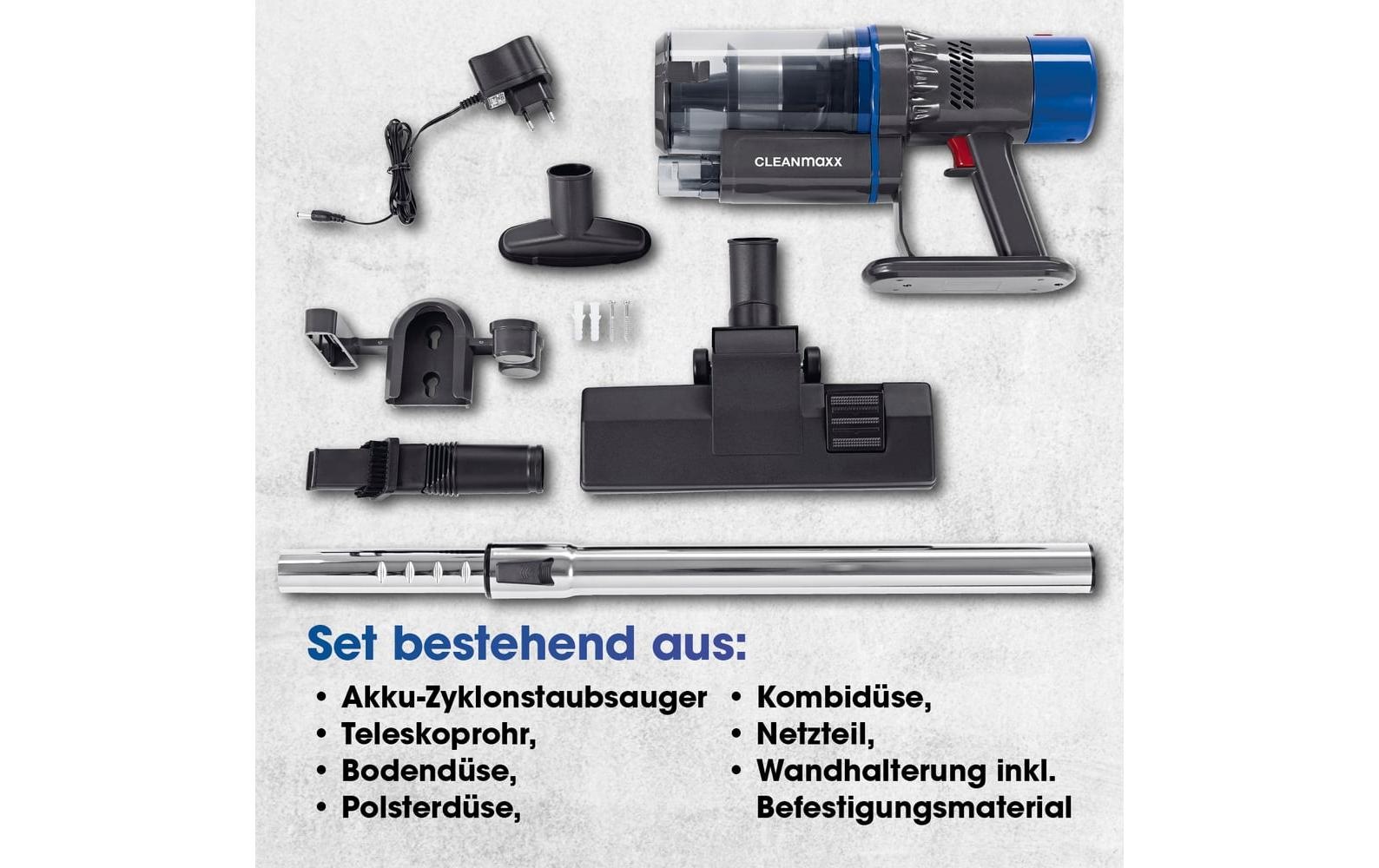 CLEANmaxx Akku-Hand-und Stielstaubsauger »CLEANmaxx Akku-Hand- und Stielsauger 22.2 V«