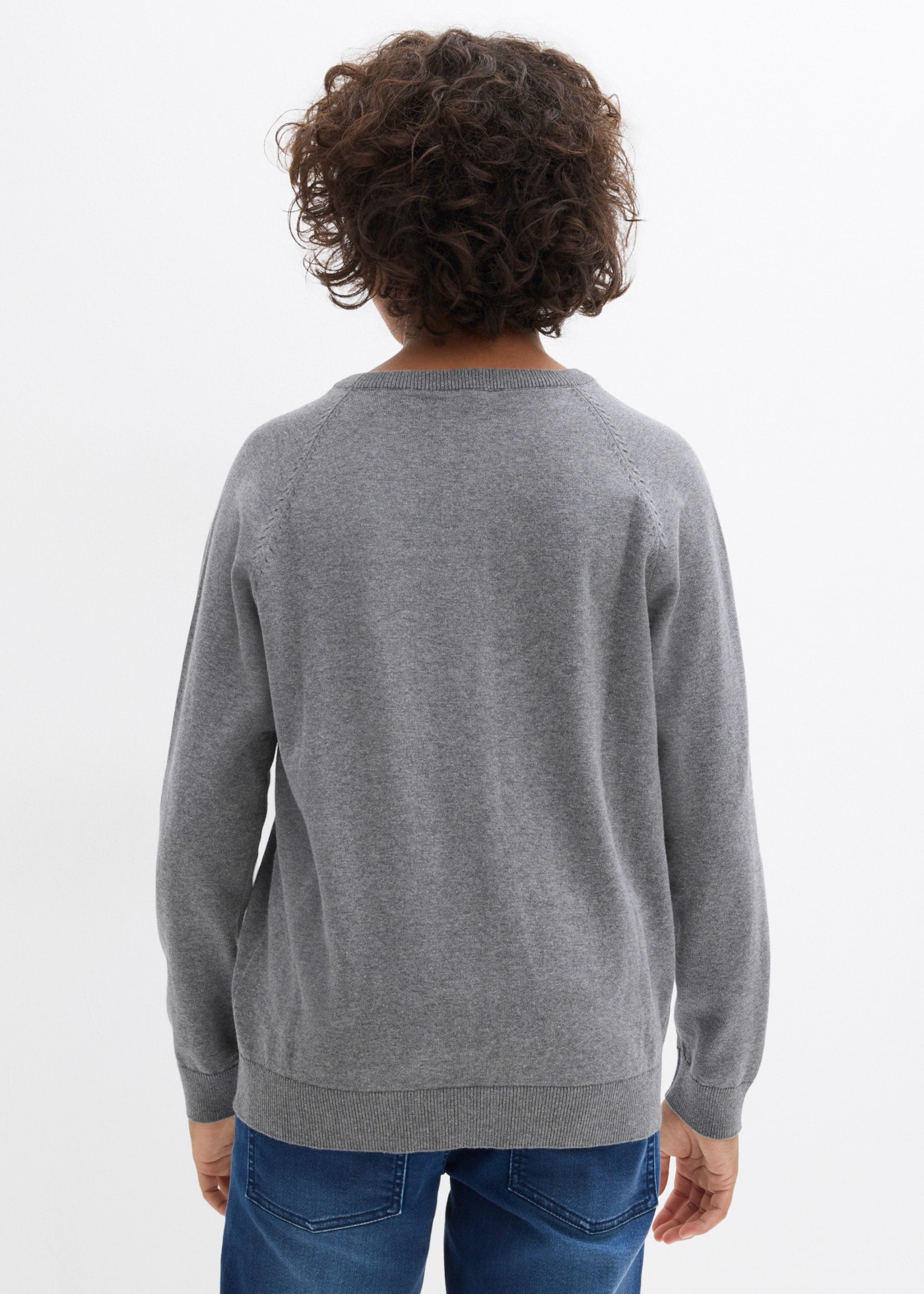 bonprix Strickpullover Packung,  für Kinder, pflegeleichte Qualität, normale Passform