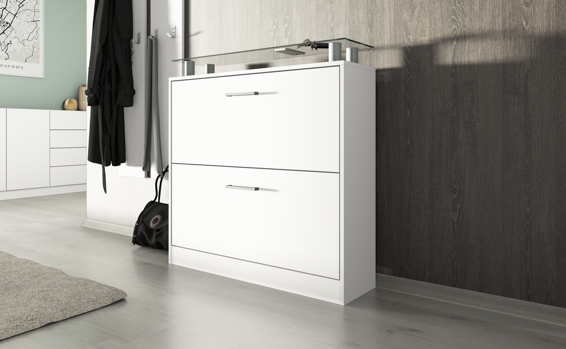 borchardt Möbel Ensemble de vestiaires »Finn« Set, 3 cuis tlg.