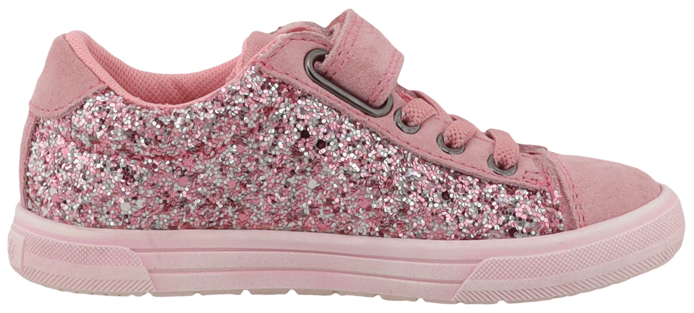 Lurchi Sneaker »Bine«  Klettschuh mit Glitzer, Grössenschablone zum Download