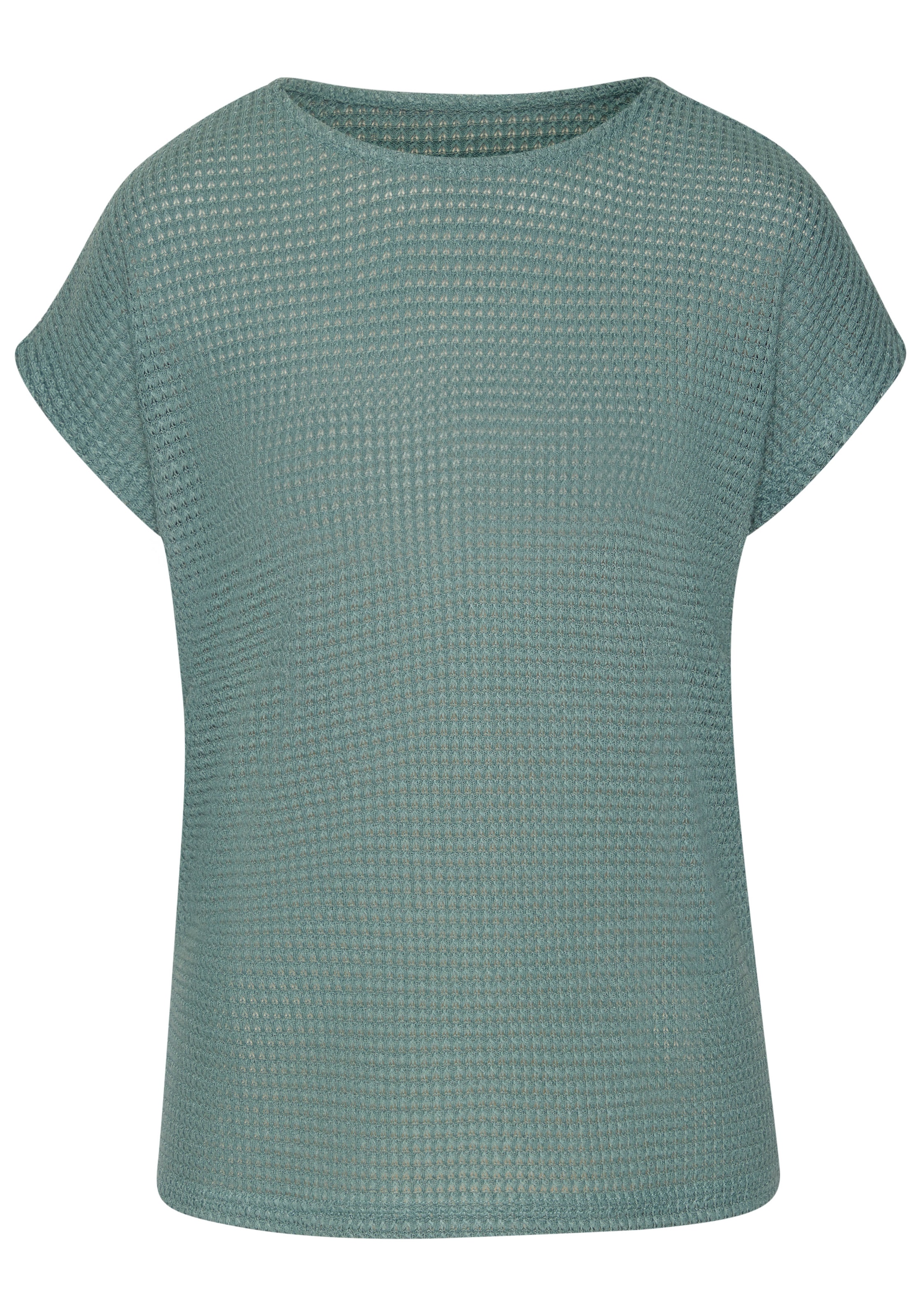 Vivance Kurzarmshirt »mit Waffelstruktur« 2er-Pack,  aus bügelfreier Strickqualität