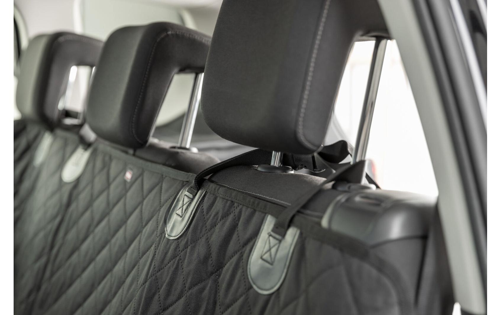 TRIXIE Couverture de voiture pour animaux »1,64 x 1,61 m« Stabile Auto-Schondecke für den Rücksitz