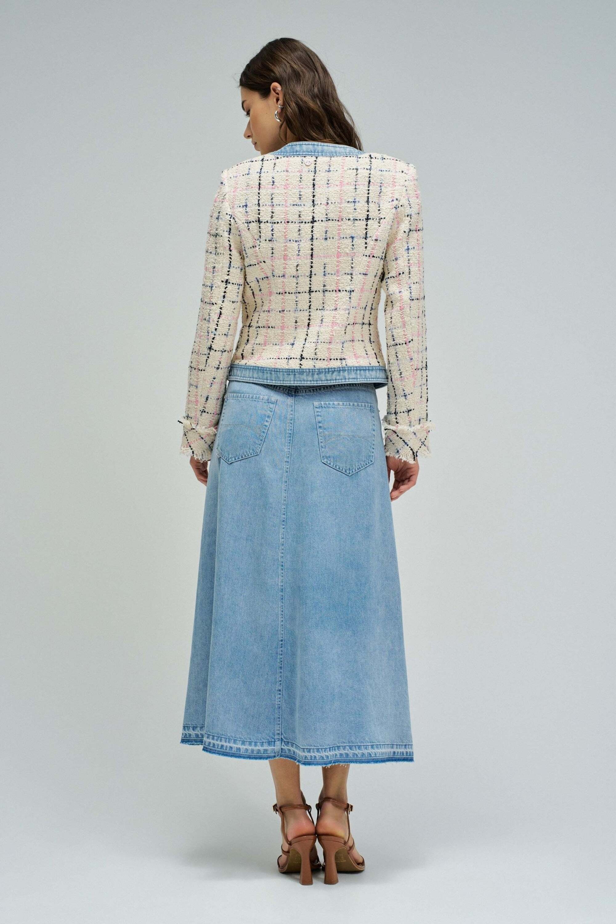Salsa Kurzjacke »Salsa Jeans Jacke Tweed«