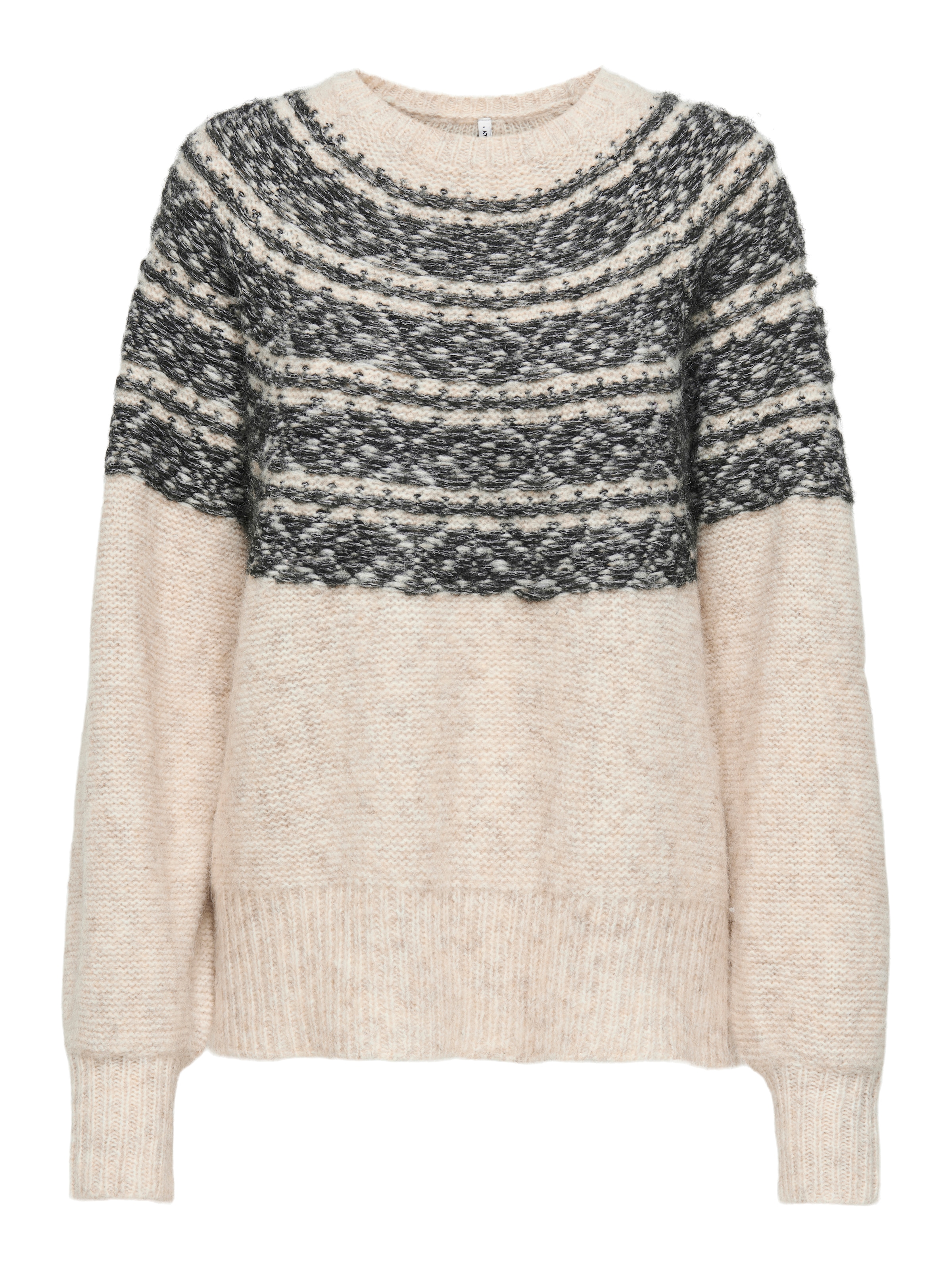 ONLY Strickpullover »ONLSIDONA LIFE LS JQ O-NECK KNT«
