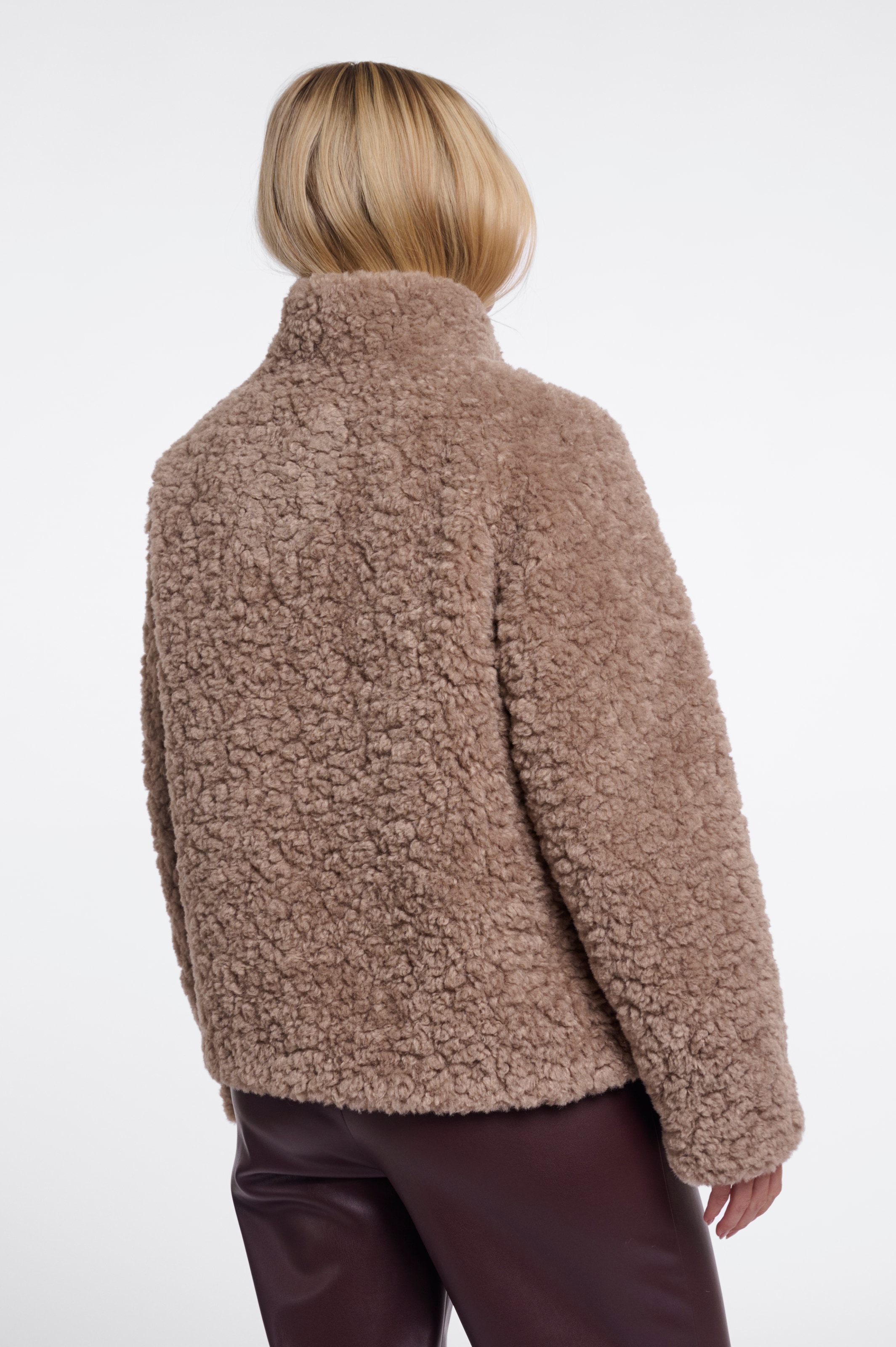 Rino & Pelle Veste courte »KION« sans capuche aspect fourrure