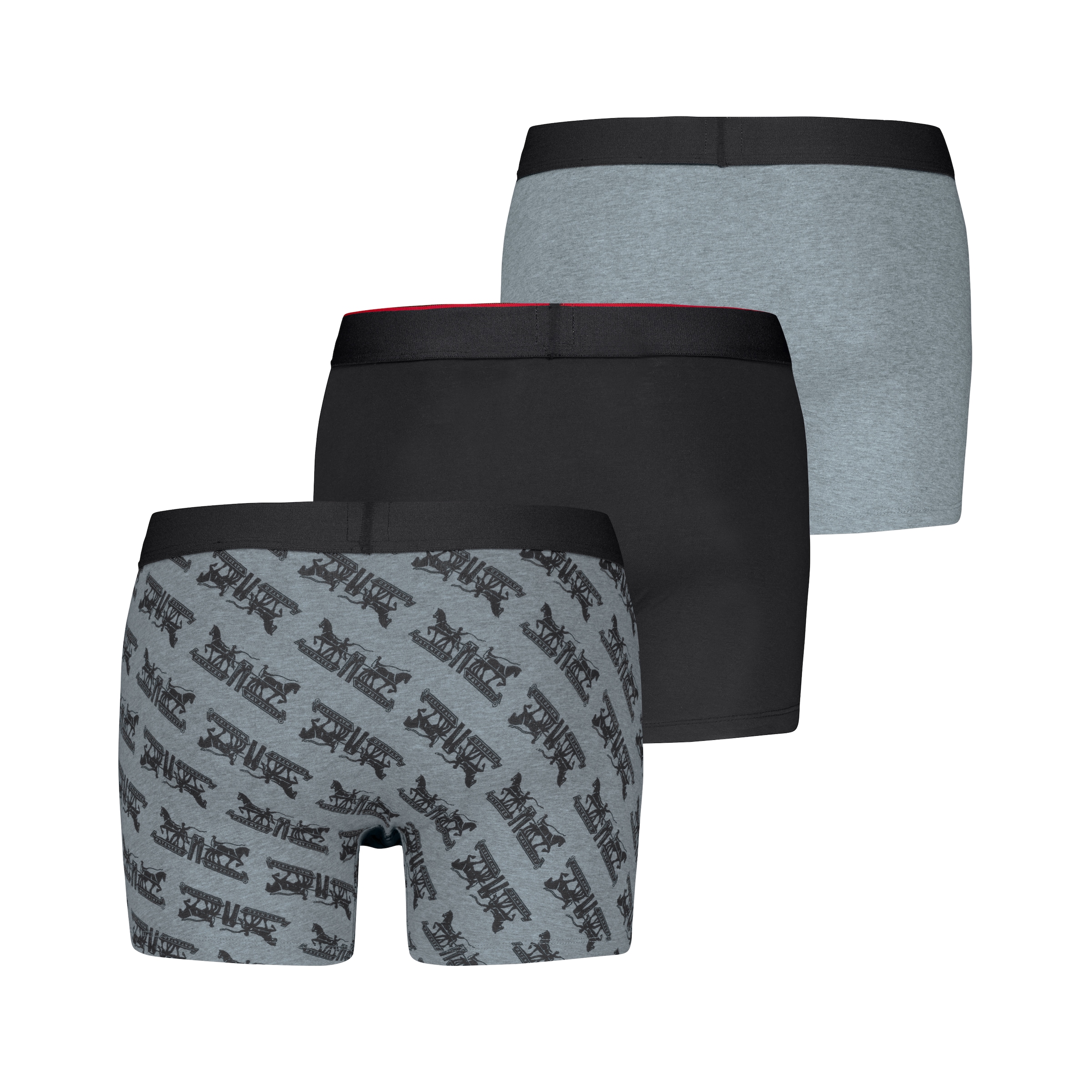 Levi's® Boxershorts »LEVIS MEN GIFT HORSE PULL BOXER BRIEF 3P« 3er Pack, 