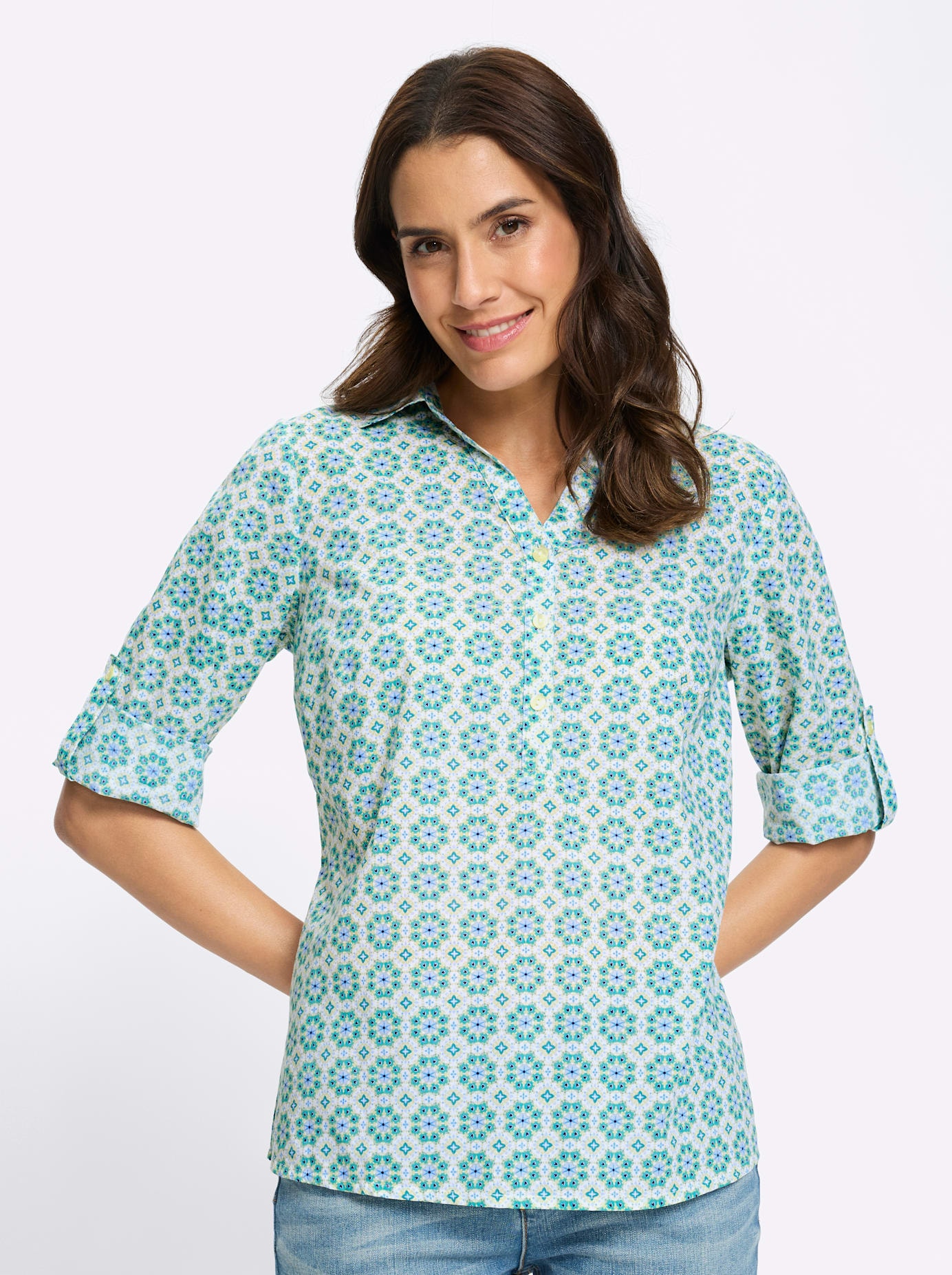 Inspirationen Blouse à pression